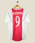 AJAX 2004/05 IBRAHIMOVIC HOME SHIRT (M) ADIDAS