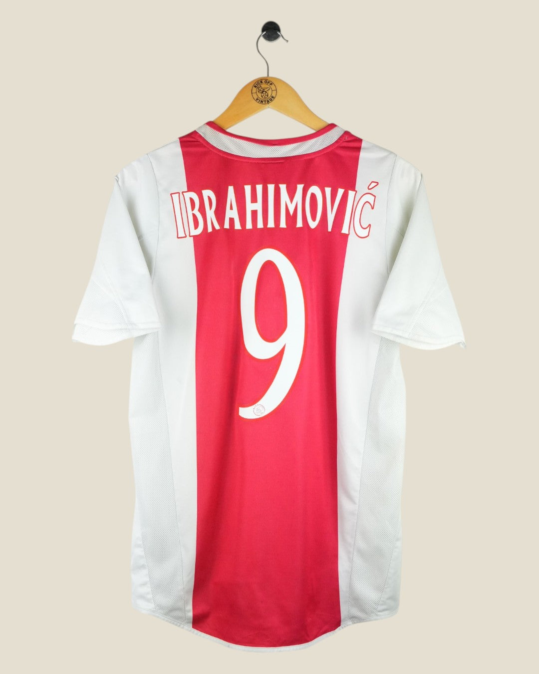 AJAX 2004/05 IBRAHIMOVIC HOME SHIRT (M) ADIDAS