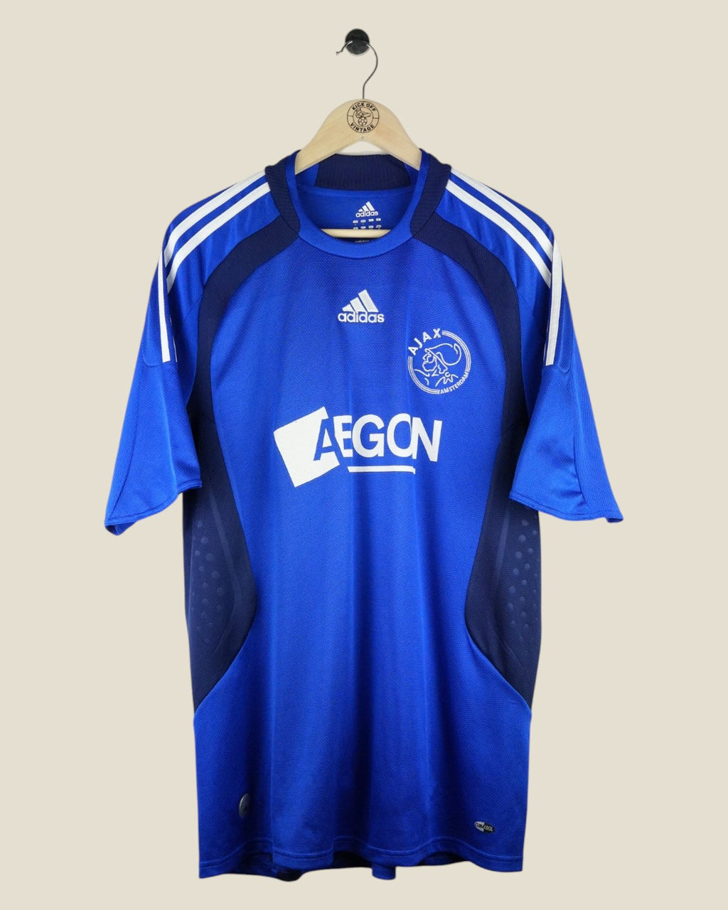 AJAX 2008/09 SUAREZ AWAY SHIRT (L) ADIDAS