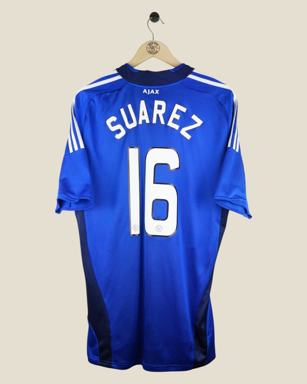 AJAX 2008/09 SUAREZ AWAY SHIRT (L) ADIDAS