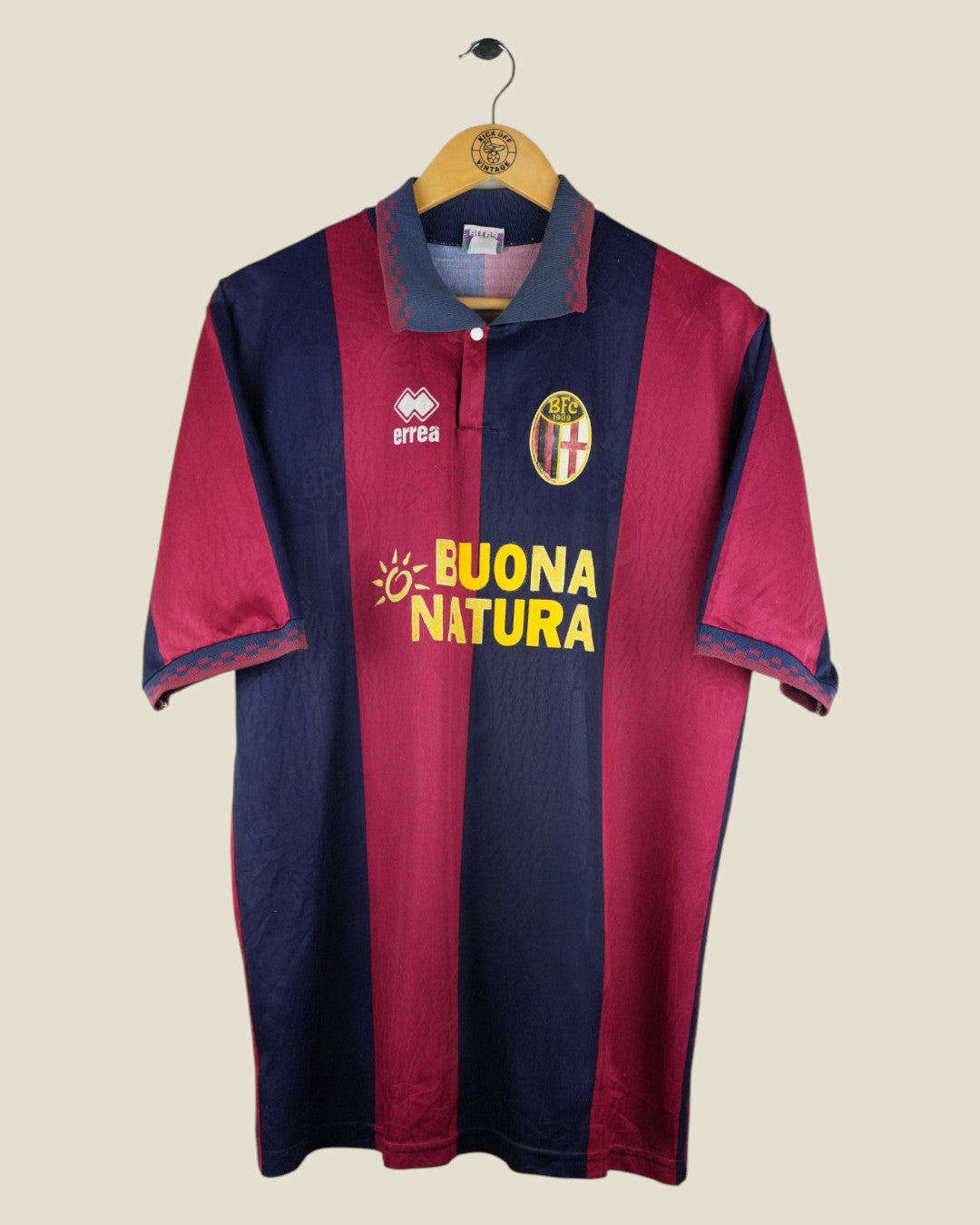 BOLOGNA 1993/94 HOME SHIRT (M) ERREA