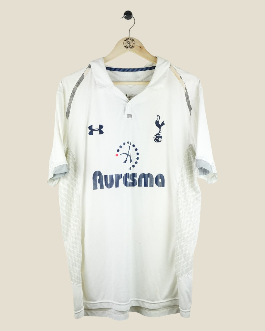 TOTTENHAM HOTSPUR 2012/13 BALE HOME SHIRT (XXL) UNDER ARMOUR