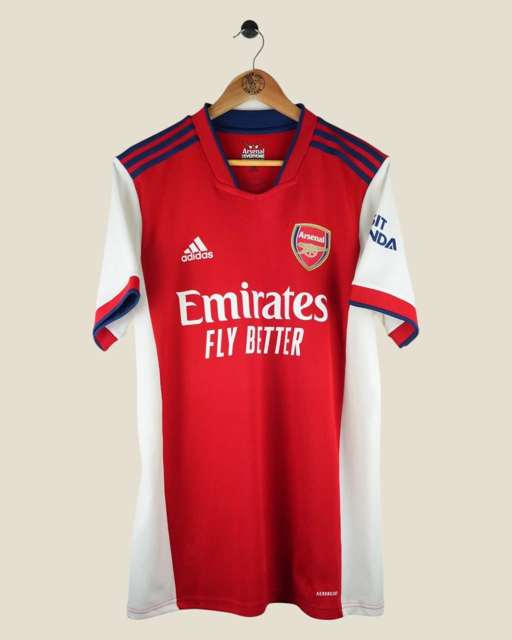 ARSENAL 2021/22 SAKA HOME SHIRT (L) ADIDAS