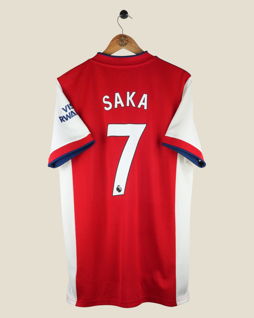 ARSENAL 2021/22 SAKA HOME SHIRT (L) ADIDAS