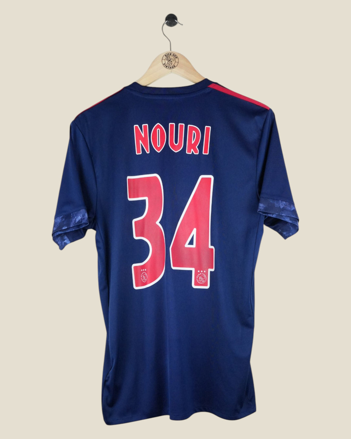 AJAX 2017/18 NOURI AWAY SHIRT (M) ADIDAS