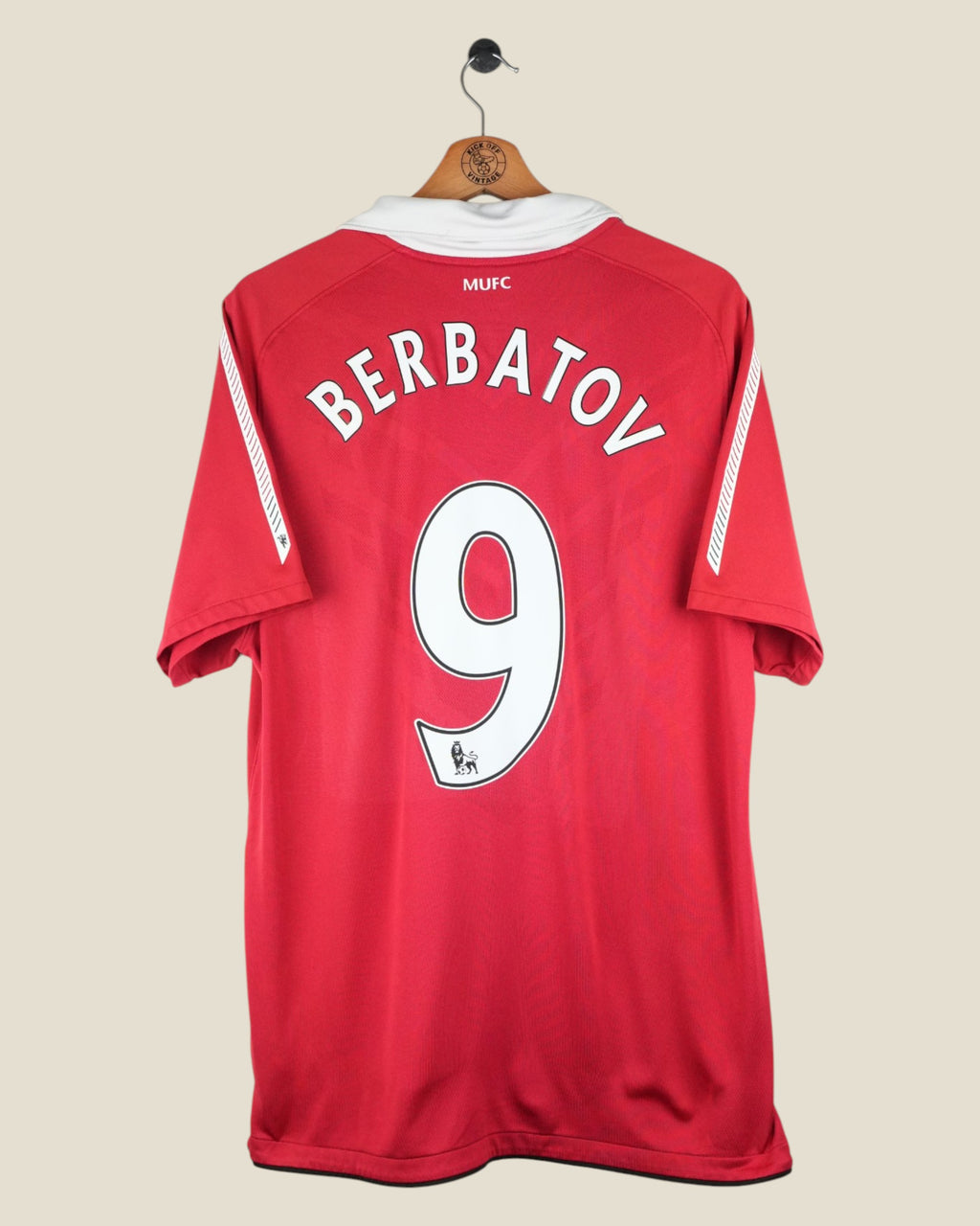MANCHESTER UNITED 2010/11 BERBATOV HOME SHIRT (L) NIKE