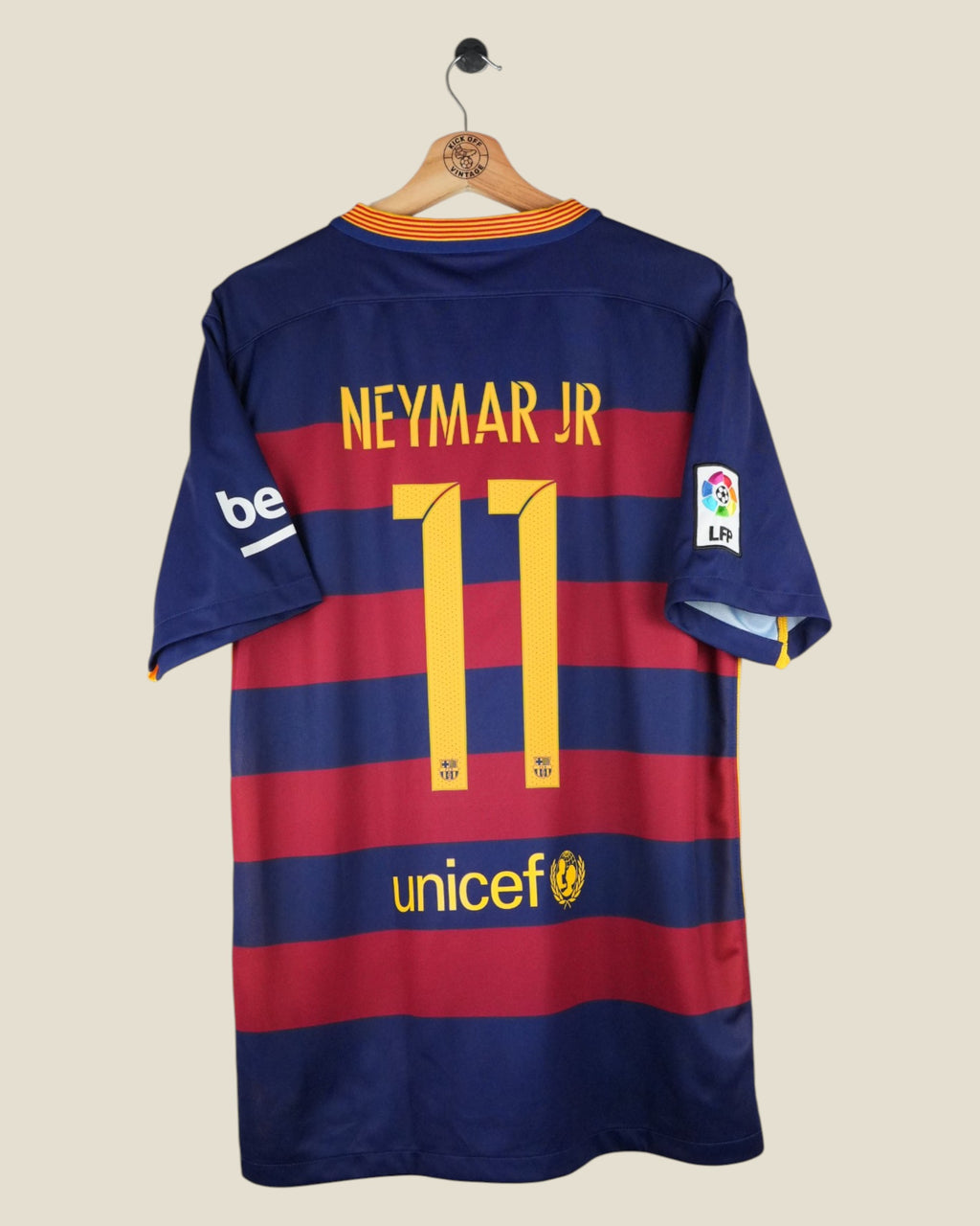 BARCELONA 2015/16 NEYMAR HOME SHIRT (L) NIKE