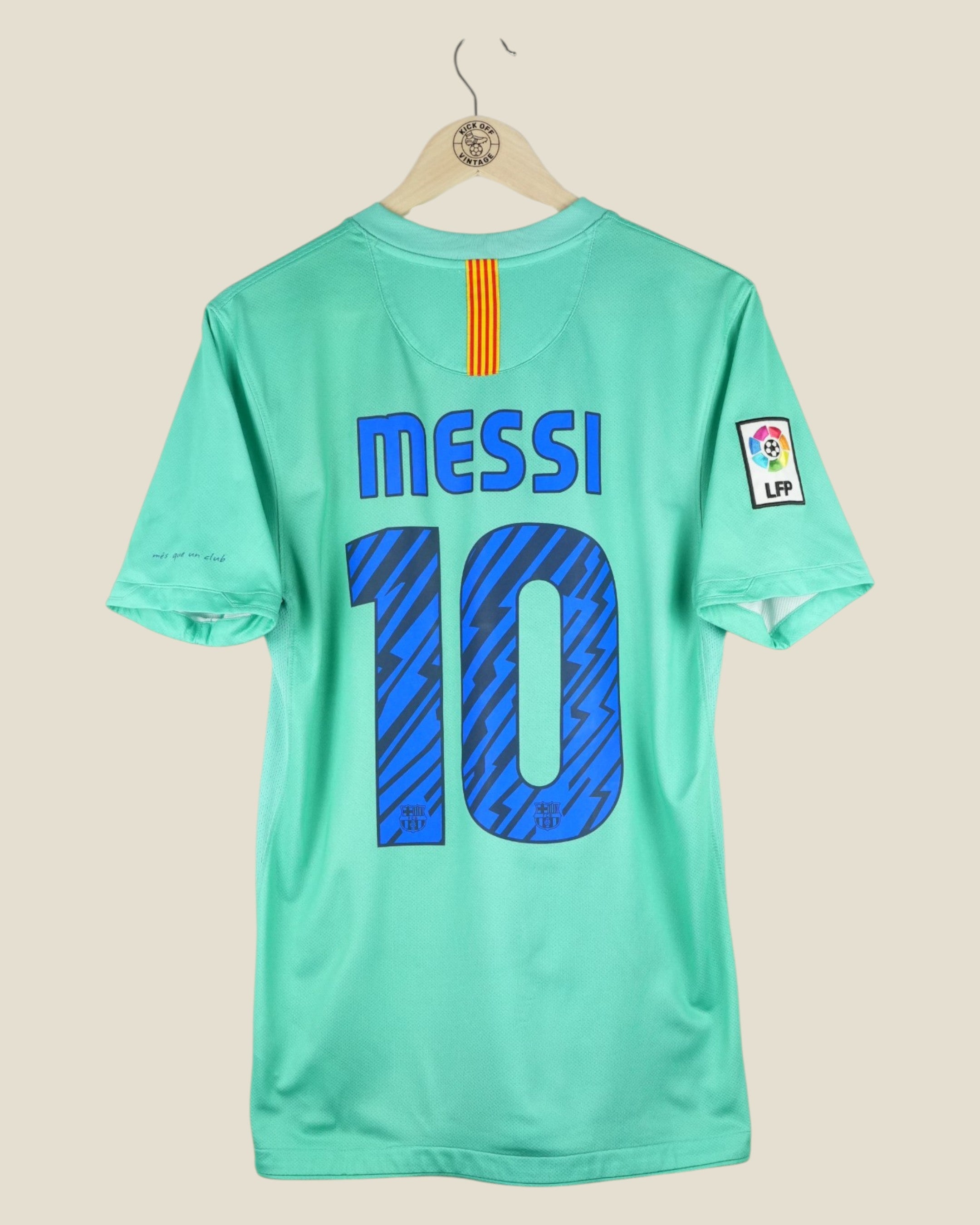 BARCELONA 2010/11 MESSI AWAY SHIRT (S) NIKE