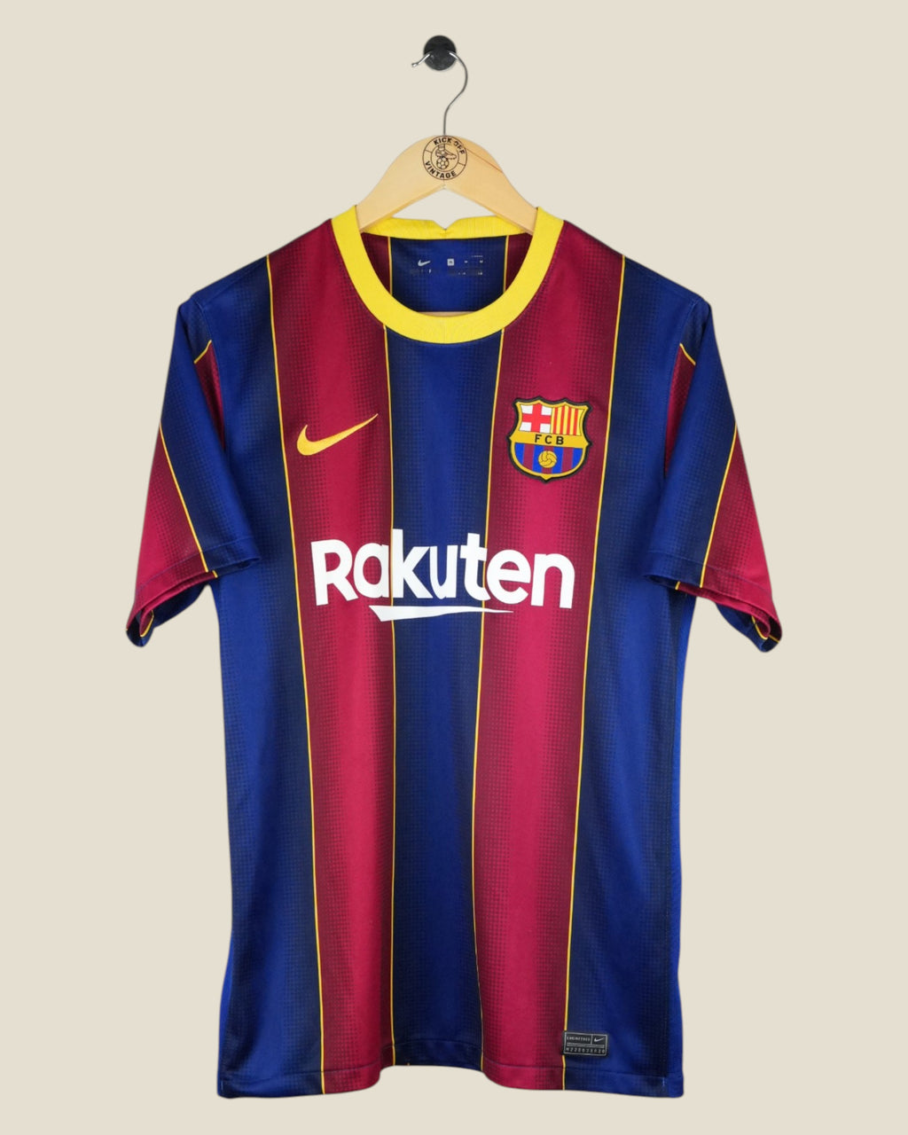 BARCELONA 2020/21 MESSI HOME SHIRT (M) NIKE