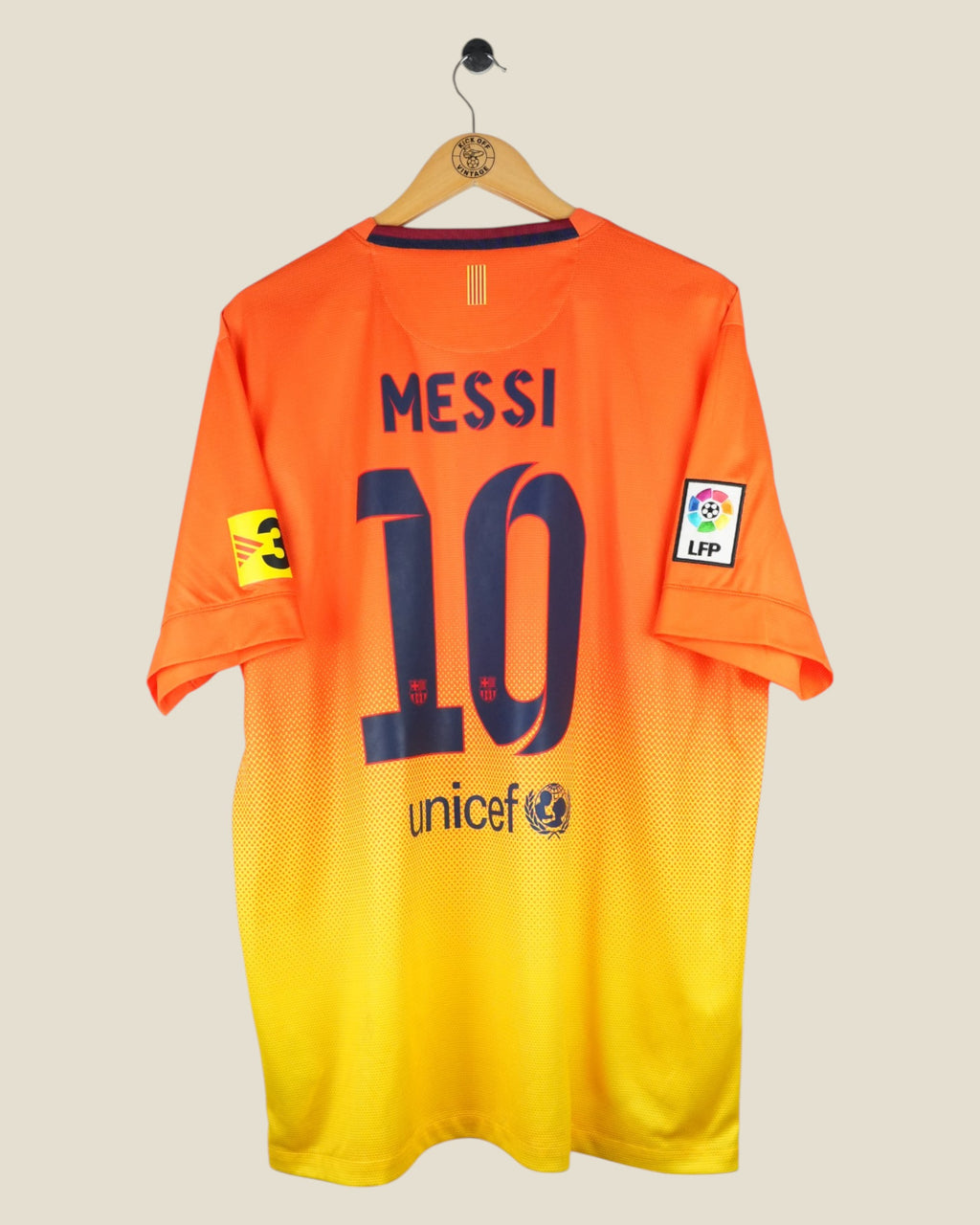 BARCELONA 2012/13 MESSI AWAY SHIRT (XL) NIKE