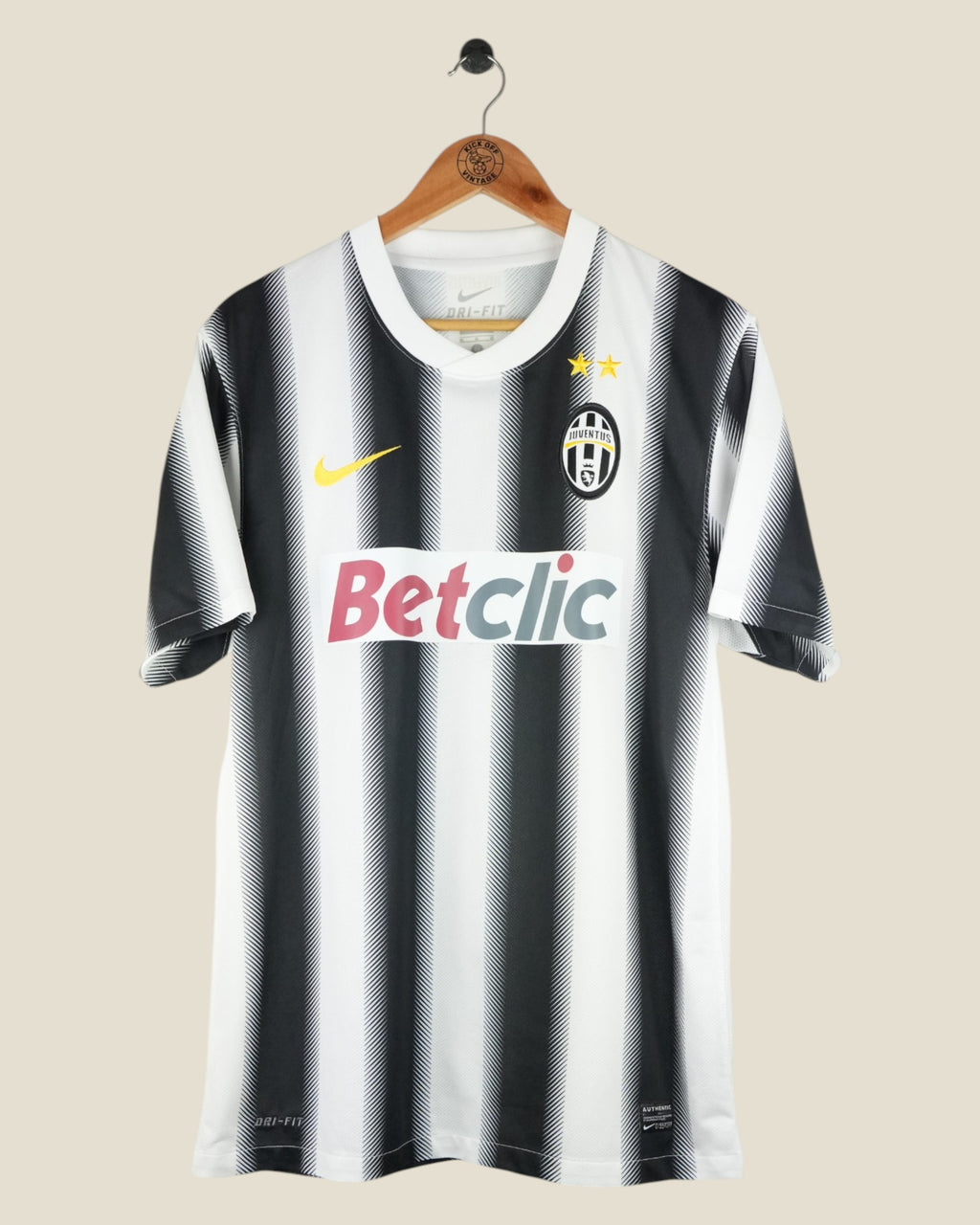 JUVENTUS 2011/12 PIRLO HOME SHIRT (M) NIKE