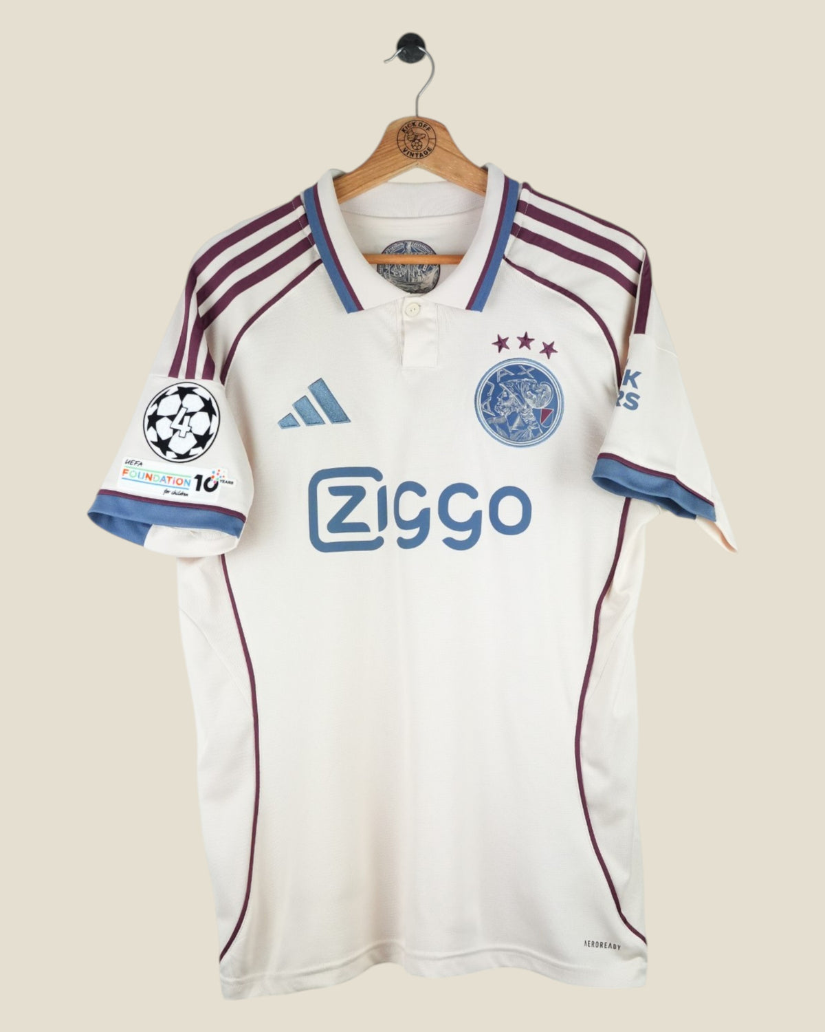 AJAX 2025/26 #10 UCL THIRD SHIRT (M) ADIDAS