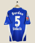 SCHALKE 04 2008/09 BORDON HOME SHIRT (M) ADIDAS