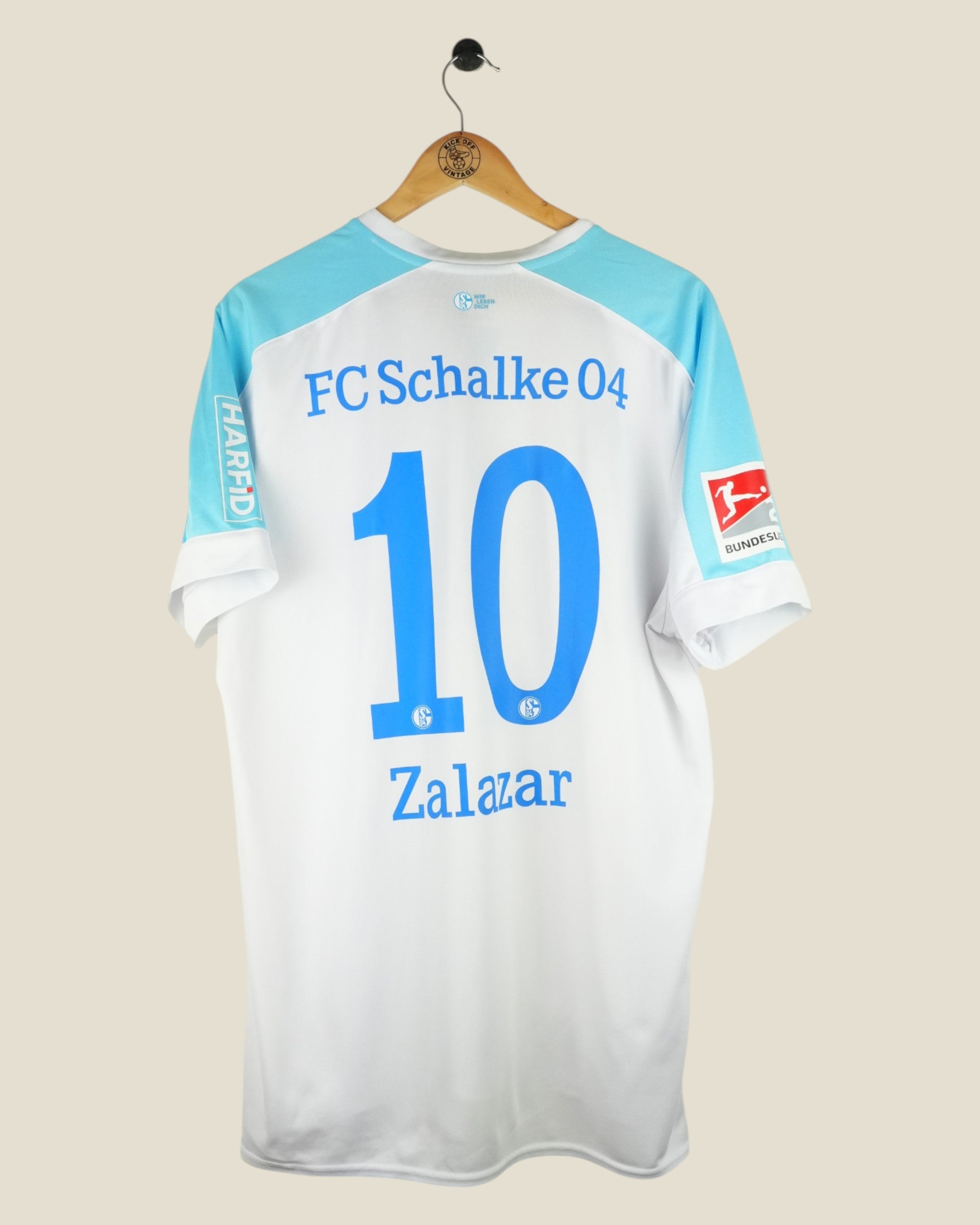 SCHALKE 04 2021/22 ZALAZAR AWAY SHIRT (XL) ADIDAS