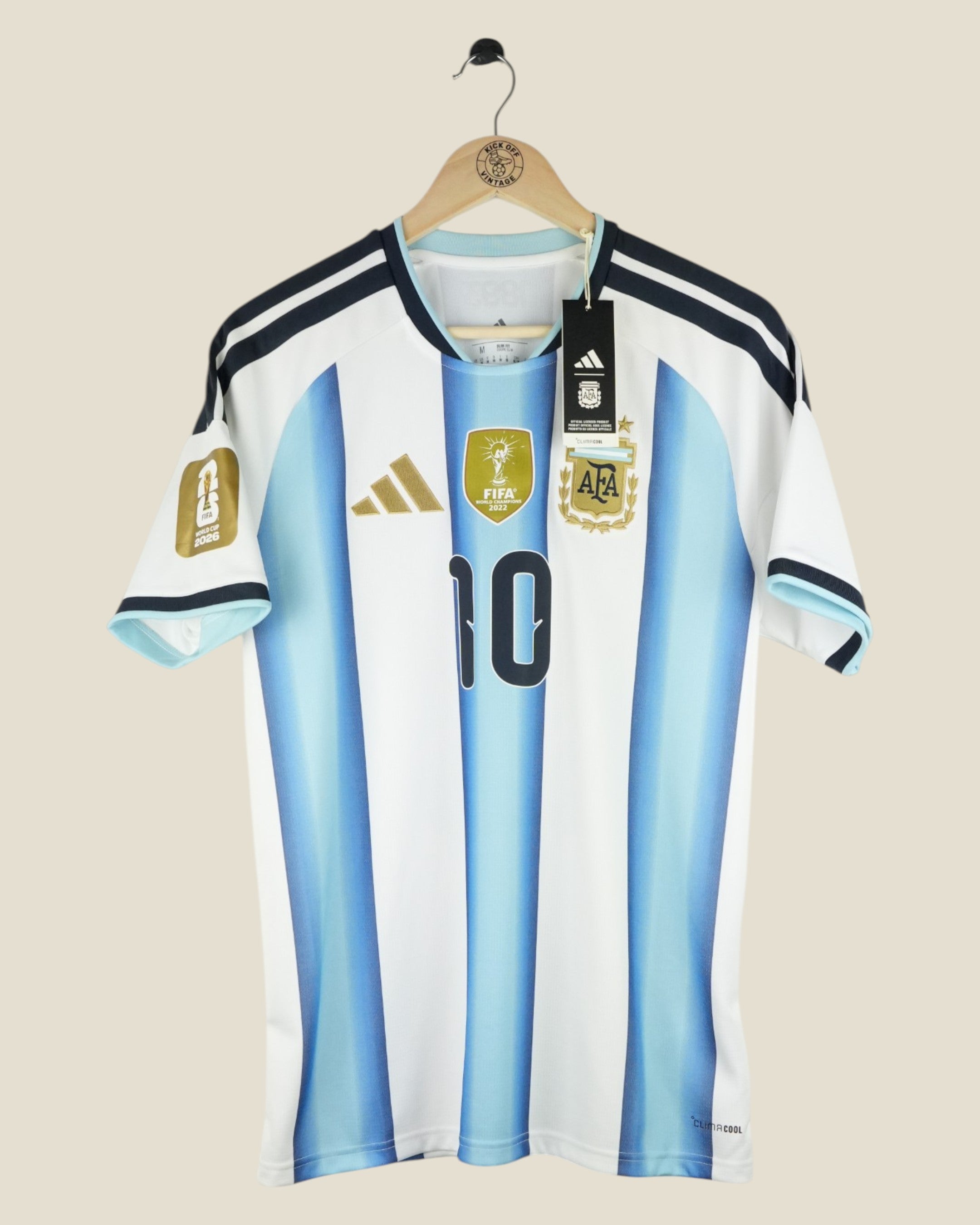 ARGENTINA 2026 MESSI HOME SHIRT BNWT (M) ADIDAS