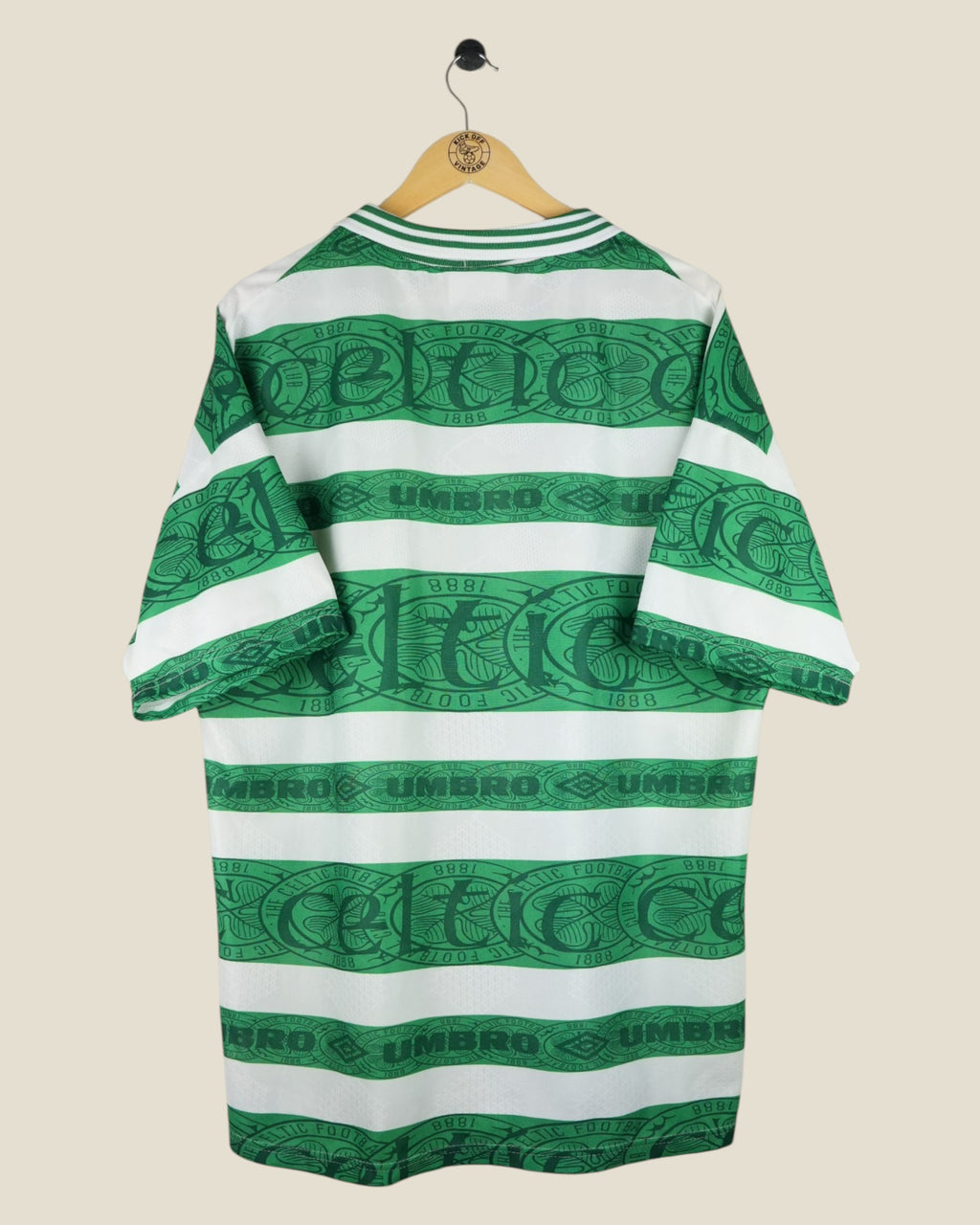 CELTIC 1995/97 HOME SHIRT (XL) UMBRO