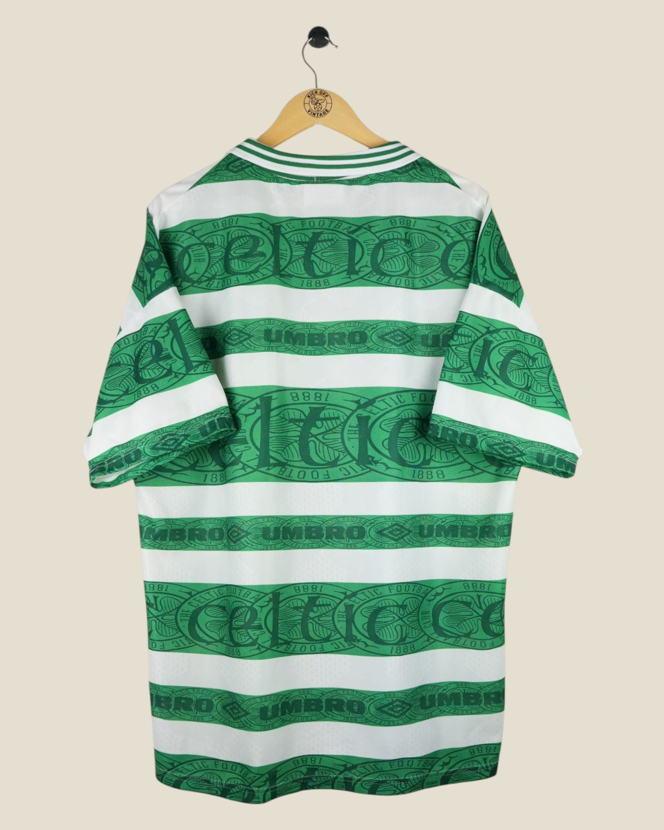CELTIC 1995/97 HOME SHIRT (XL) UMBRO