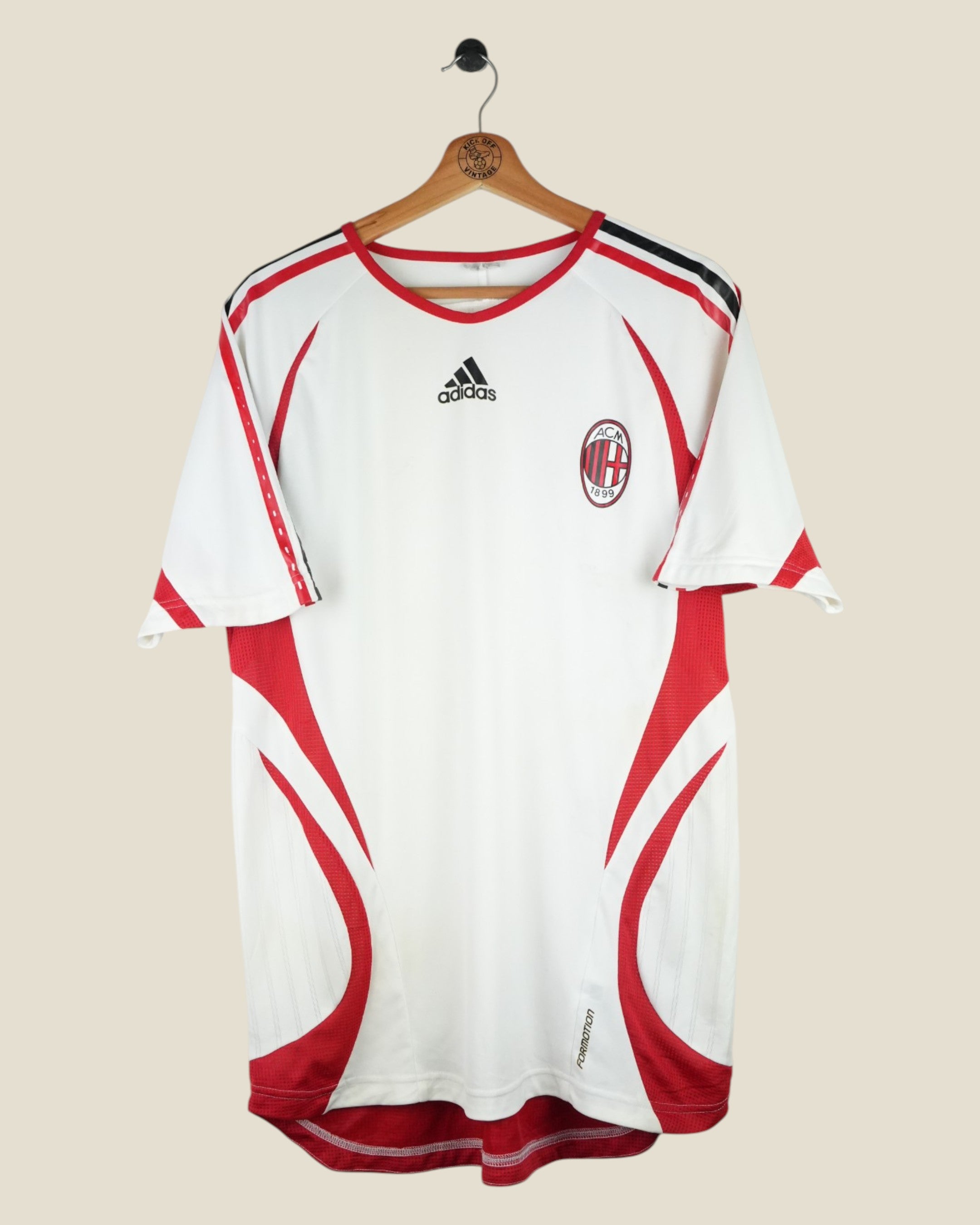 AC MILAN 2006/07 TRAINING SHIRT (M) ADIDAS