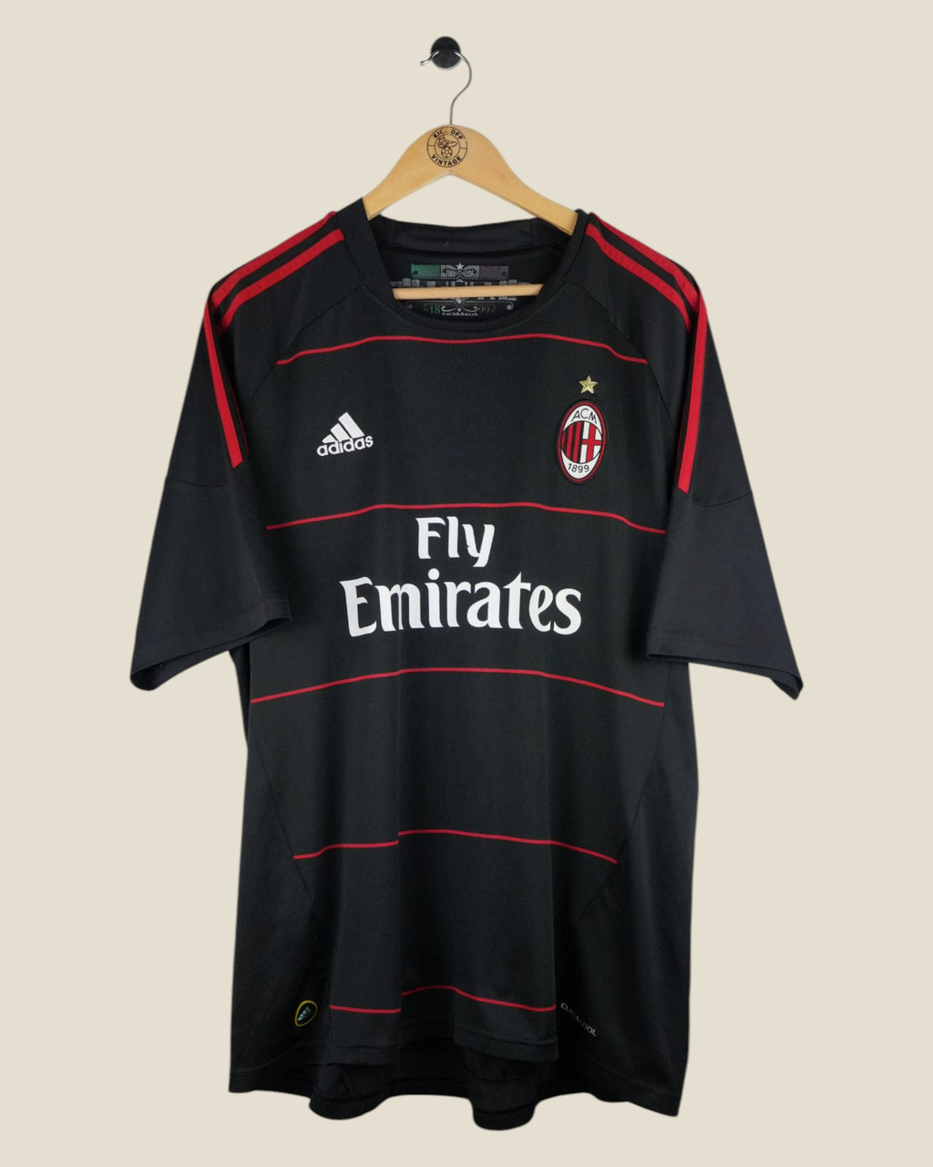 AC MILAN 2010/11 IBRAHIMOVIC THIRD SHIRT (XL) ADIDAS