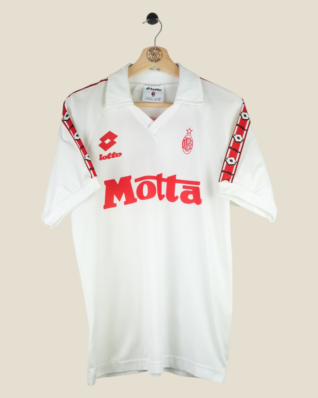 AC MILAN 1993/94 TRAINING SHIRT (M) LOTTO