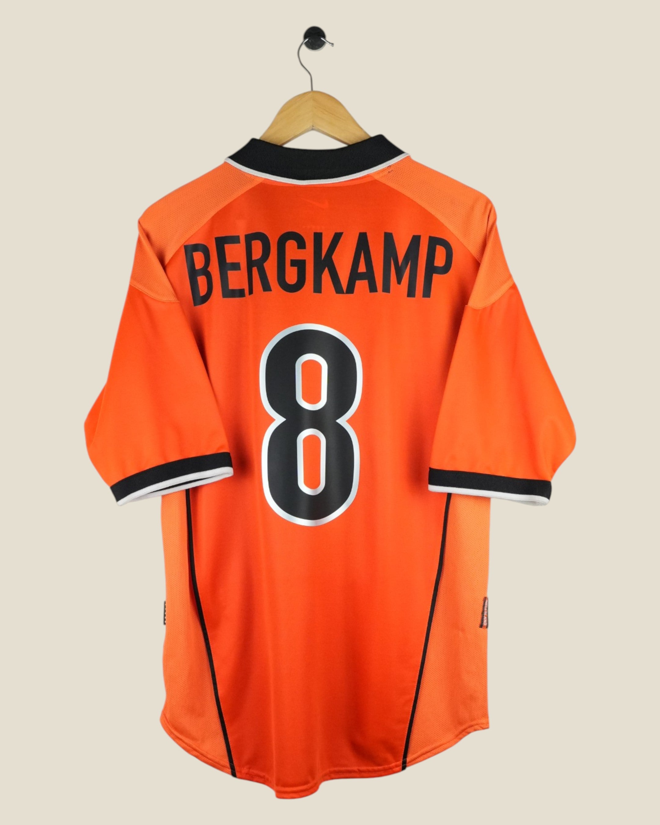 NETHERLANDS 1998 BERGKAMP HOME SHIRT (M) NIKE