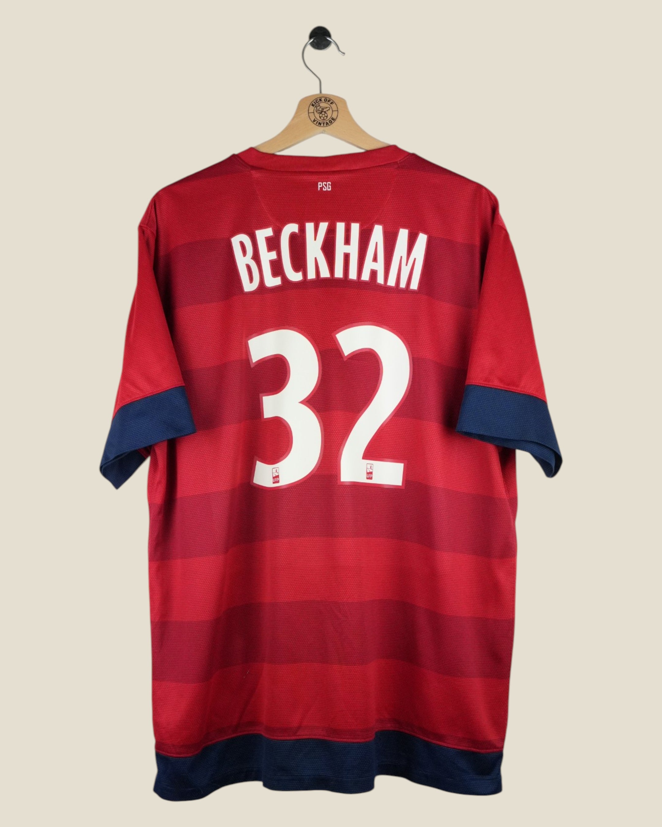 PARIS SAINT-GERMAIN 2012/13 BECKHAM AWAY SHIRT (XL) NIKE