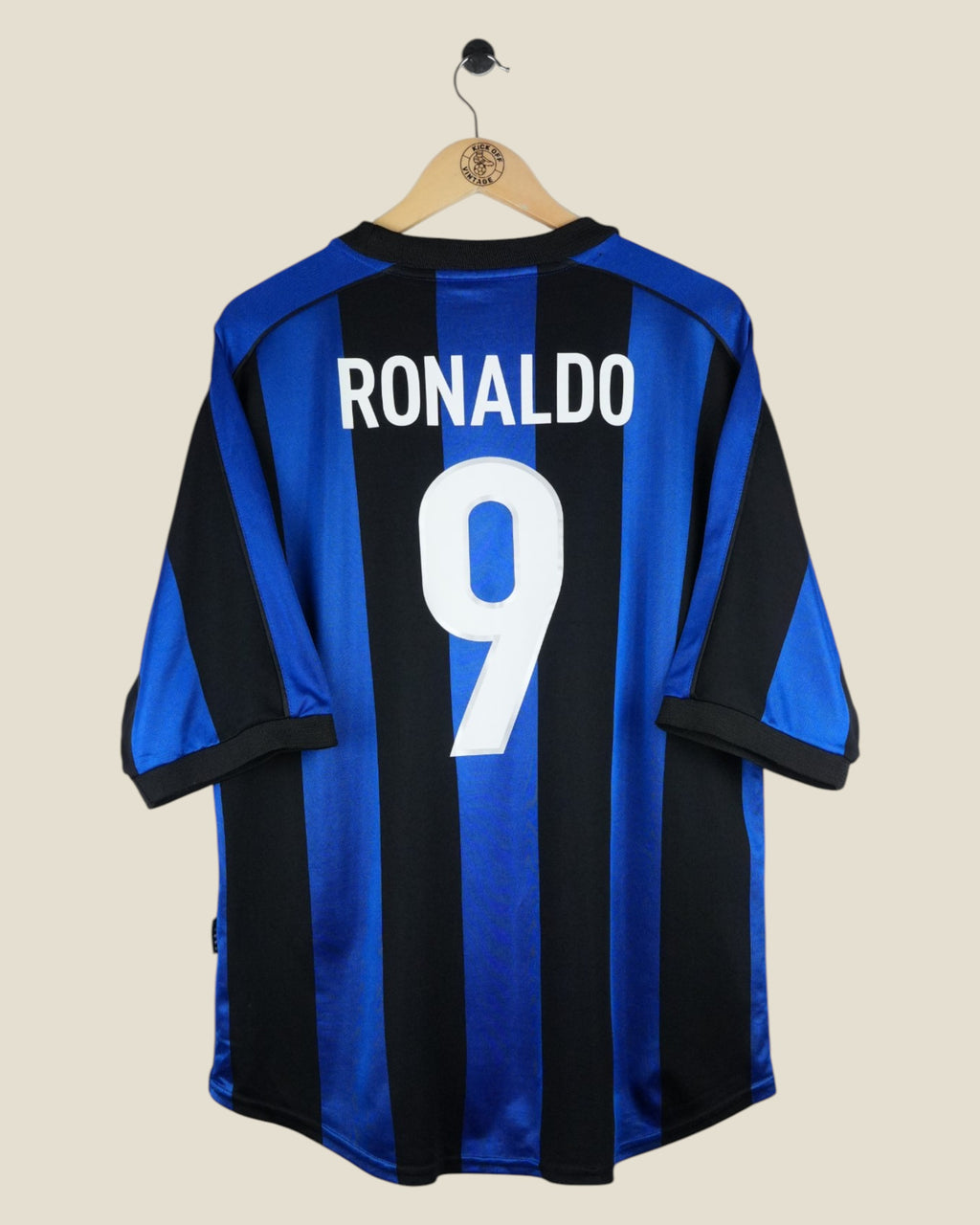 INTER MILAN 1999/00 RONALDO HOME SHIRT (L) NIKE