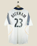 LA GALAXY 2007/08 BECKHAM HOME SHIRT (L) ADIDAS