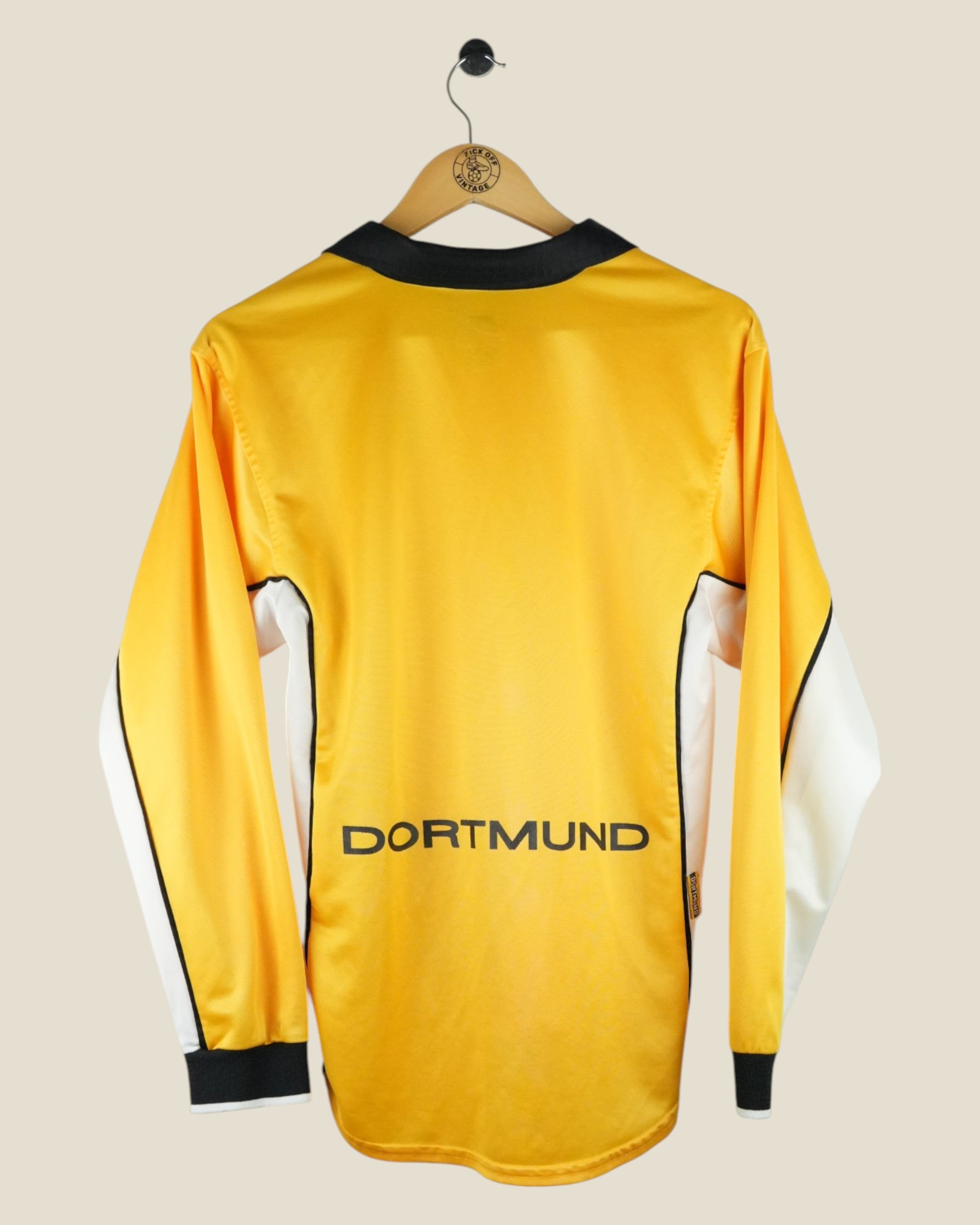 BORUSSIA DORTMUND 1998/99 HOME SHIRT L/S (S) NIKE