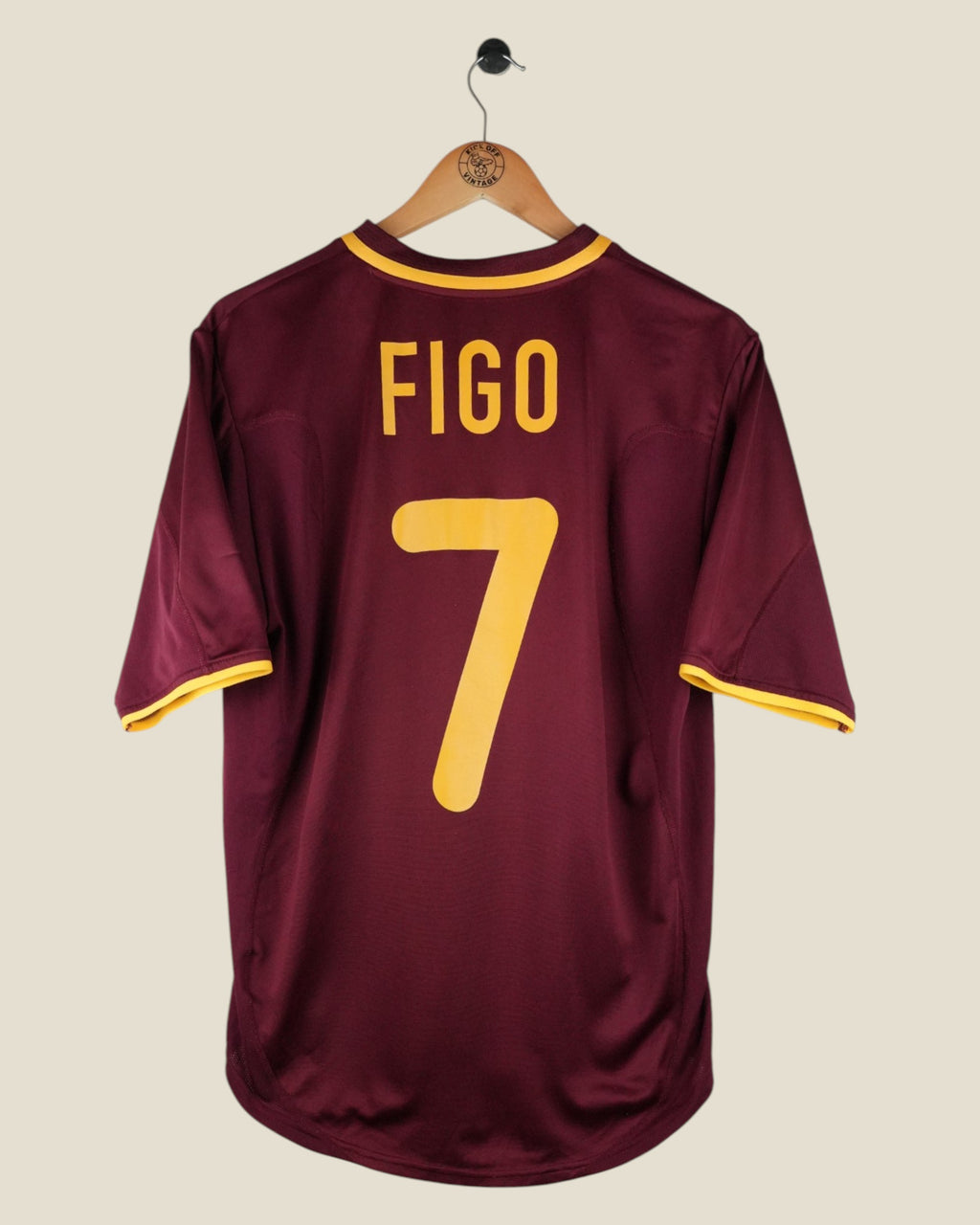 PORTUGAL 2000 FIGO HOME SHIRT (M) NIKE