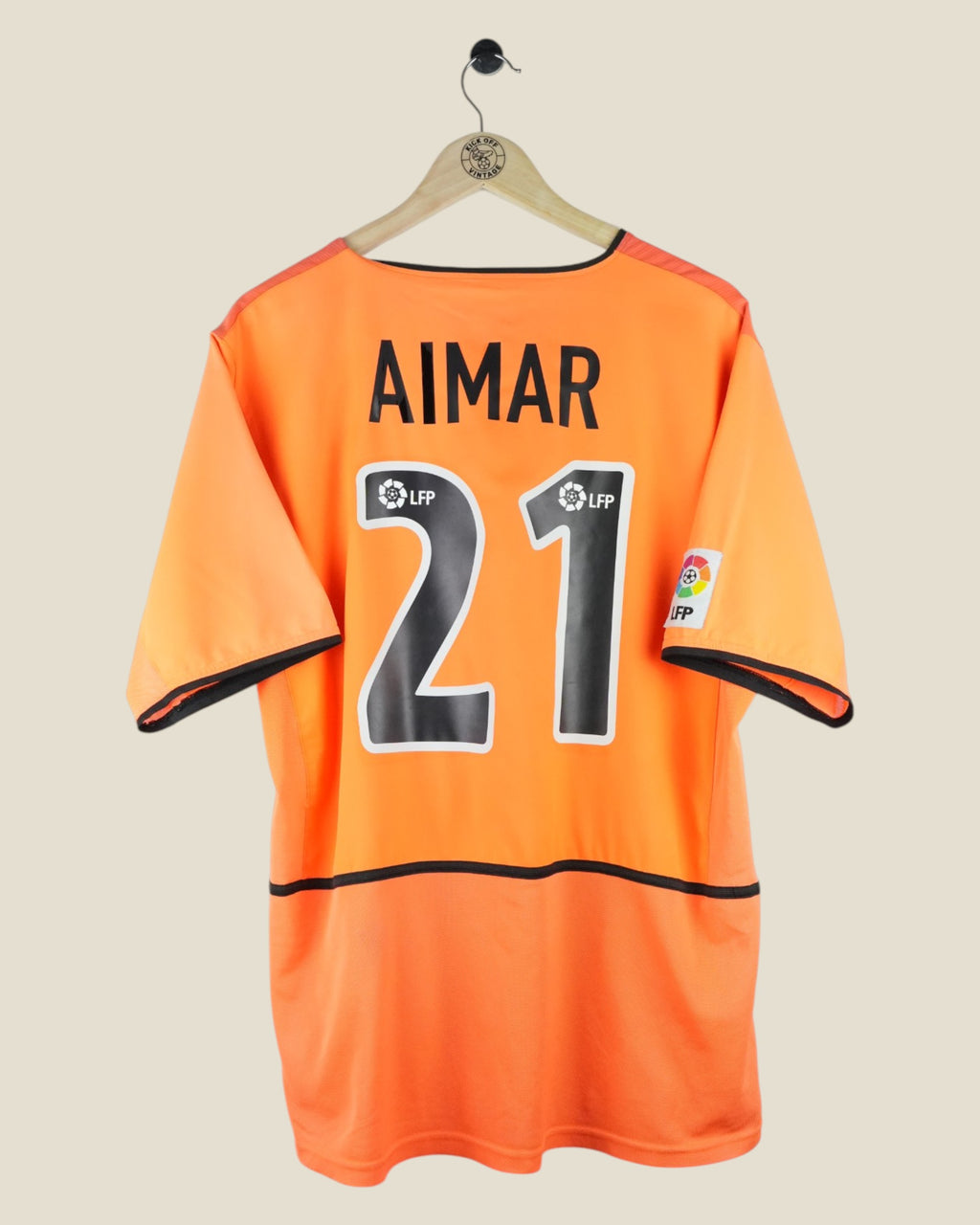 VALENCIA 2002/03 AIMAR HOME SHIRT LA LIGA (M) NIKE