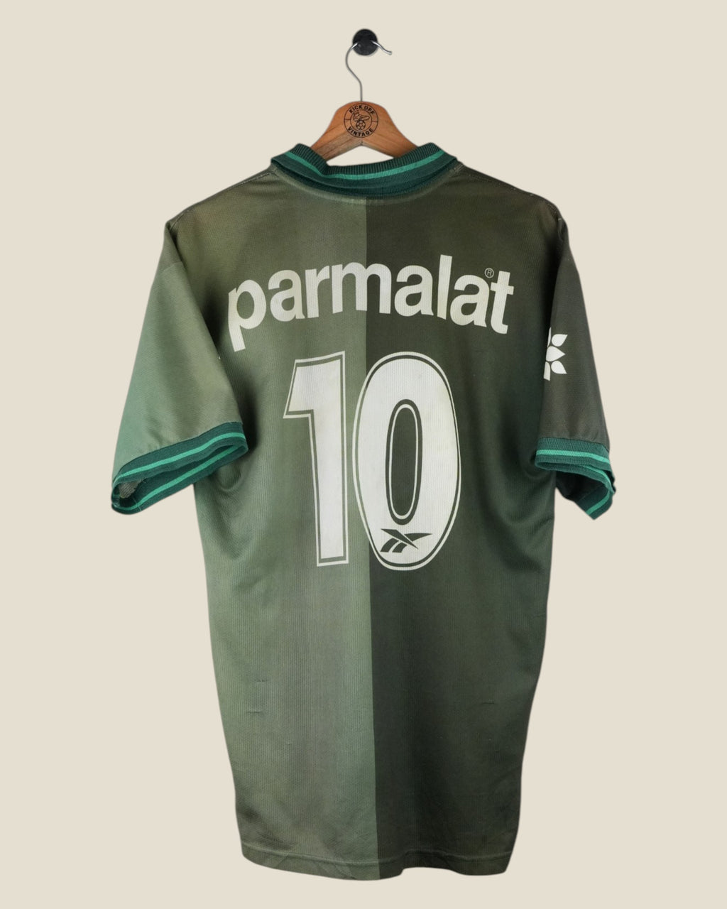 PALMEIRAS 1997/98 #10 HOME SHIRT (M) REEBOK