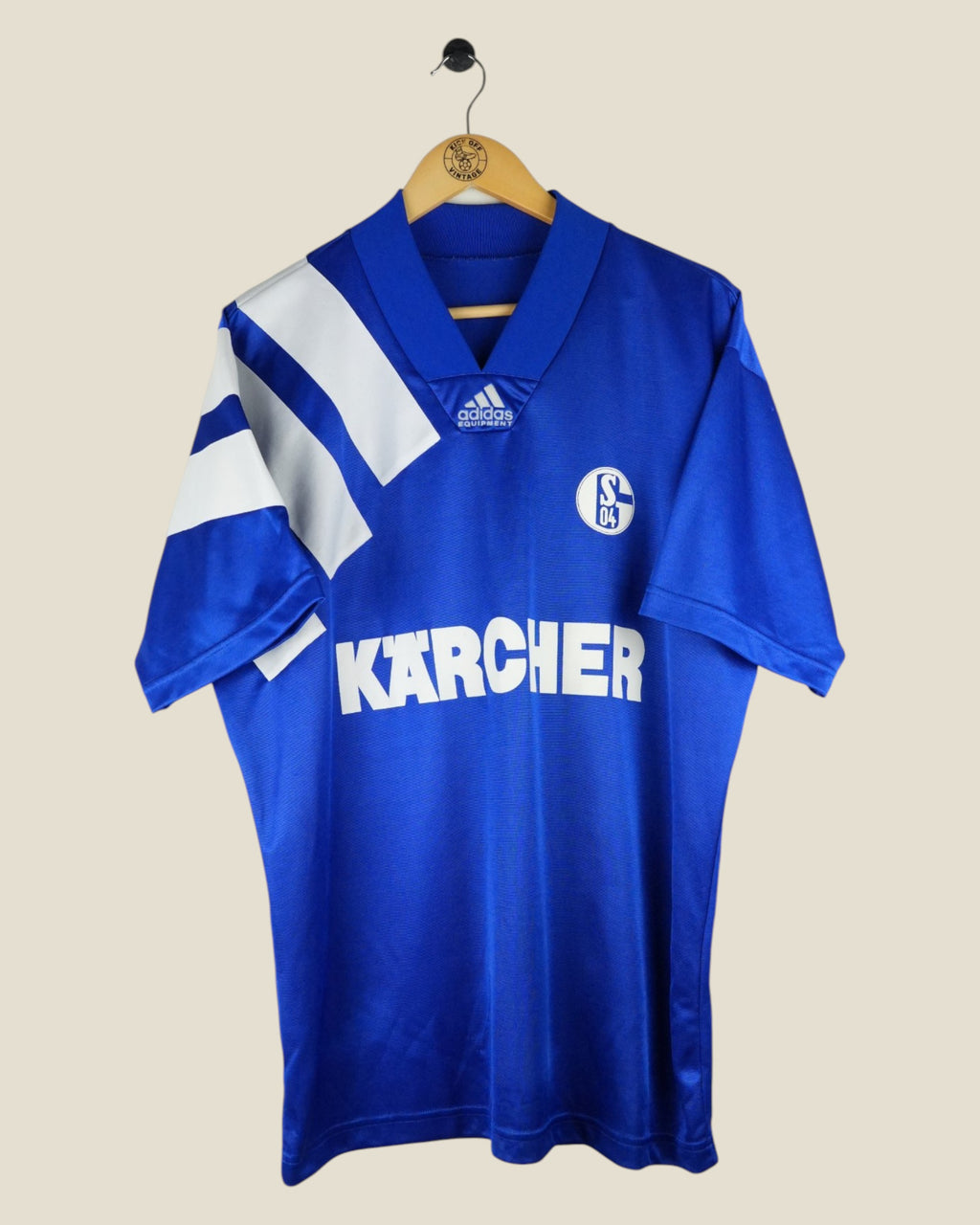 SCHALKE 04 1994/96 HOME SHIRT (L) ADIDAS