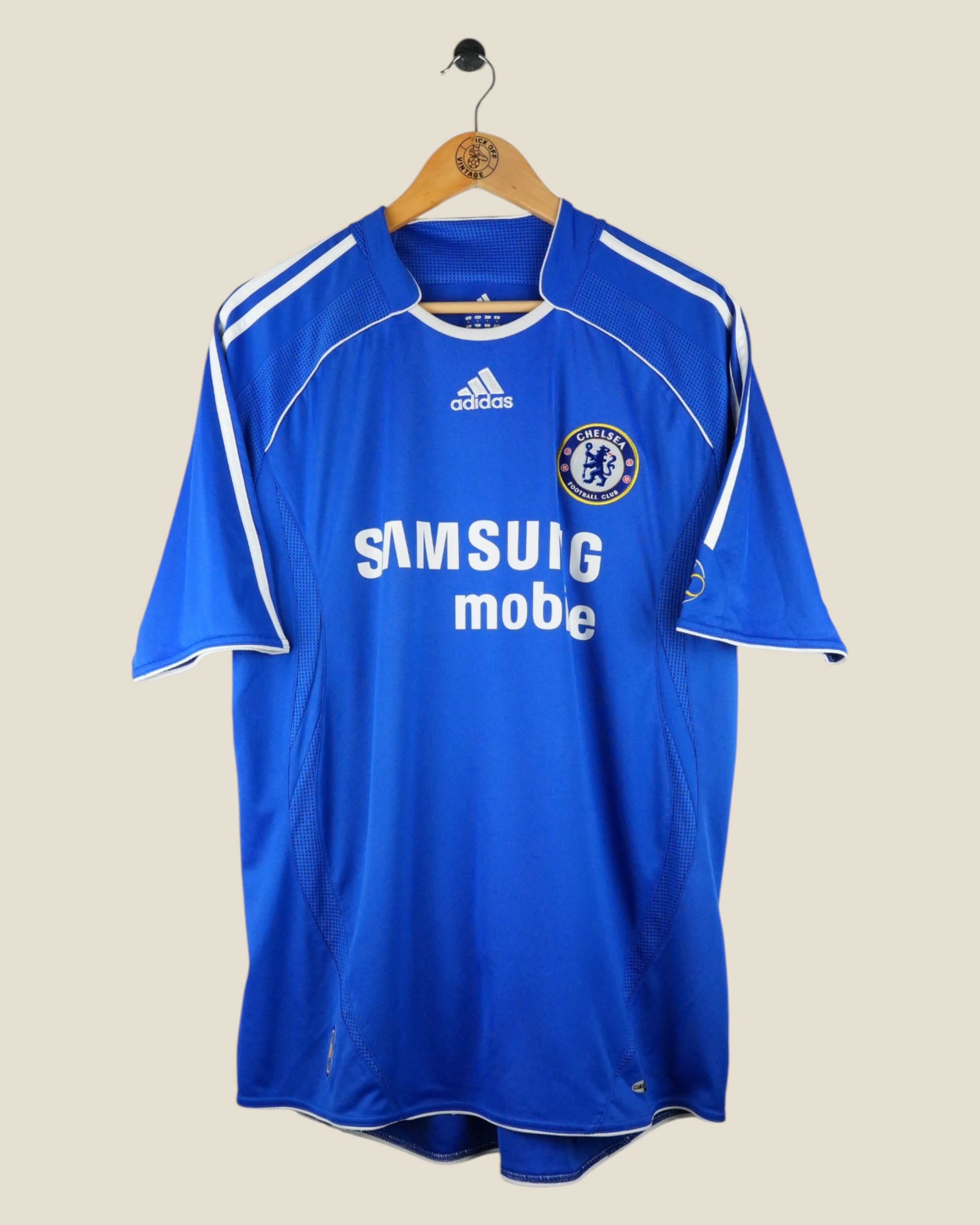 CHELSEA 2006/08 DROGBA HOME SHIRT (L) ADIDAS