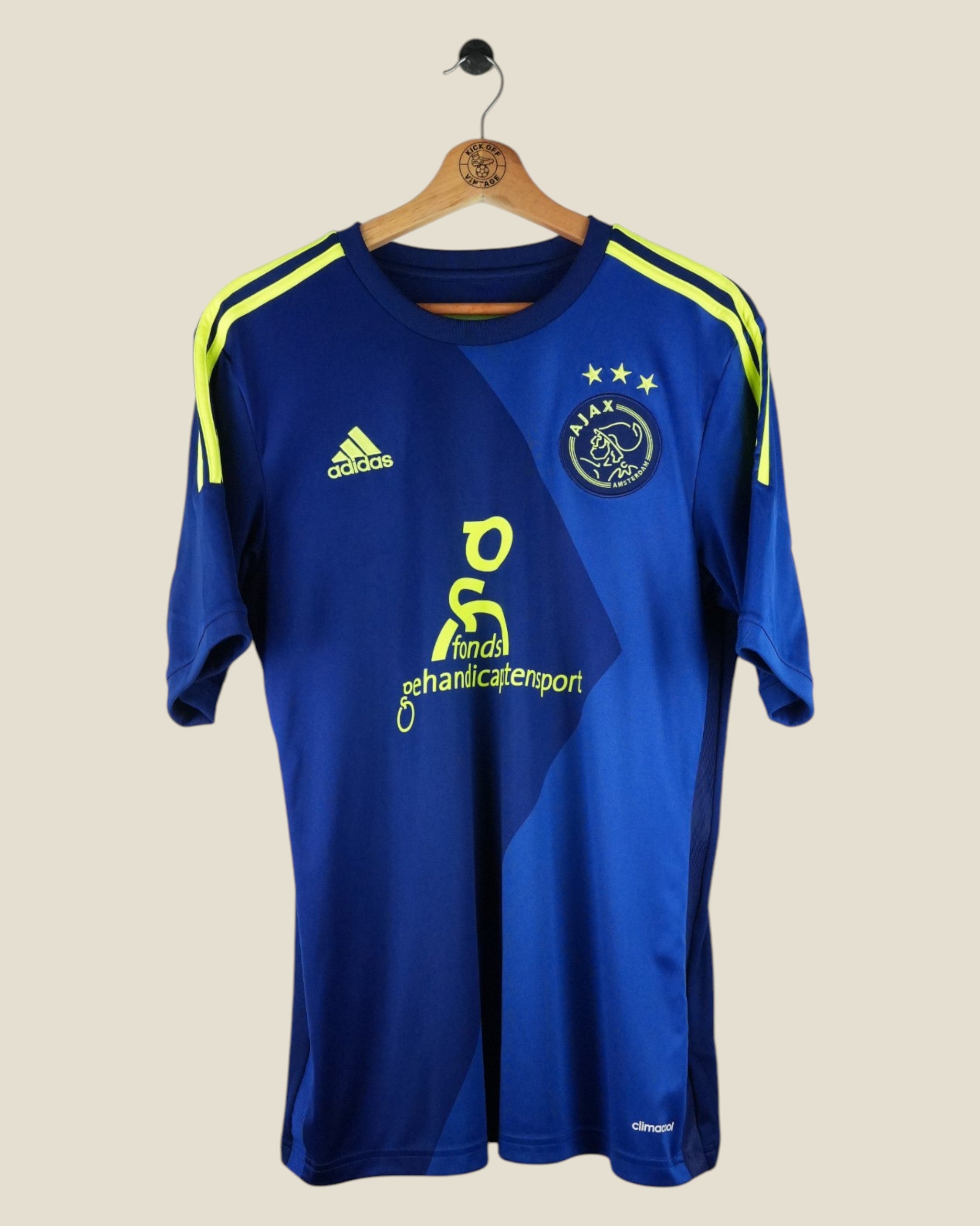 AJAX 2014/15 SCHONE AWAY SHIRT (M) ADIDAS