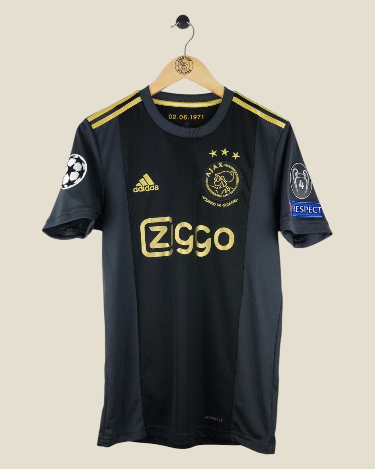 AJAX 2020/21 TADIC THIRD SHIRT UCL (S) ADIDAS
