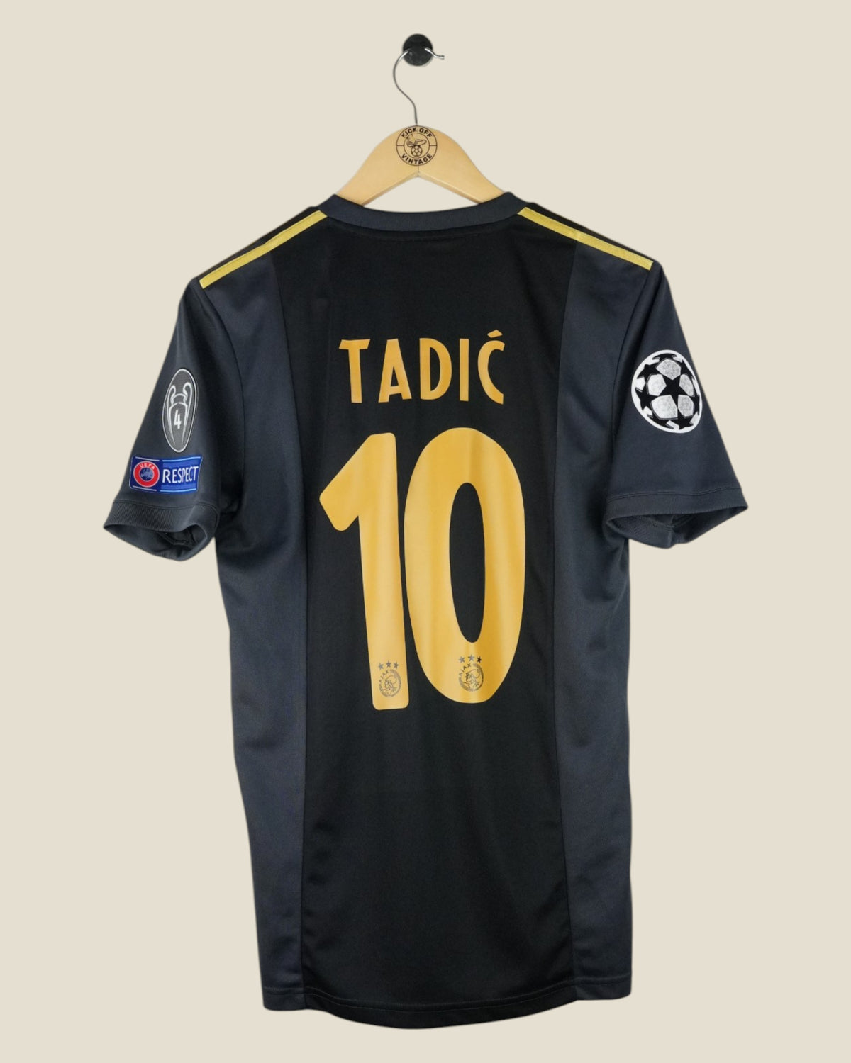 AJAX 2020/21 TADIC THIRD SHIRT UCL (S) ADIDAS