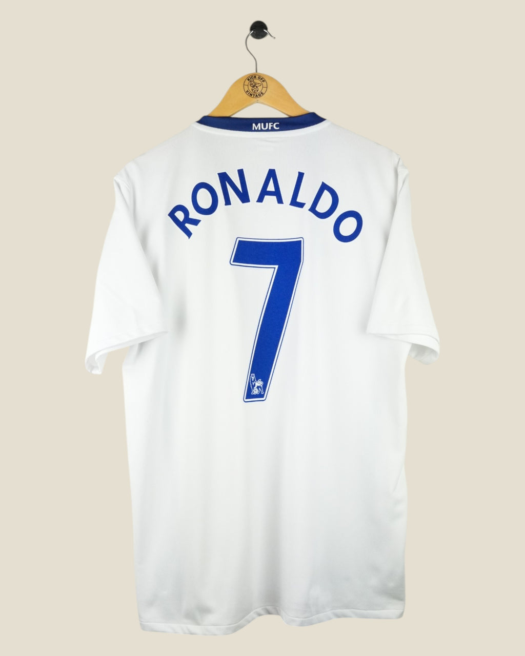 MANCHESTER UNITED 2008/09 RONALDO AWAY SHIRT (L) NIKE