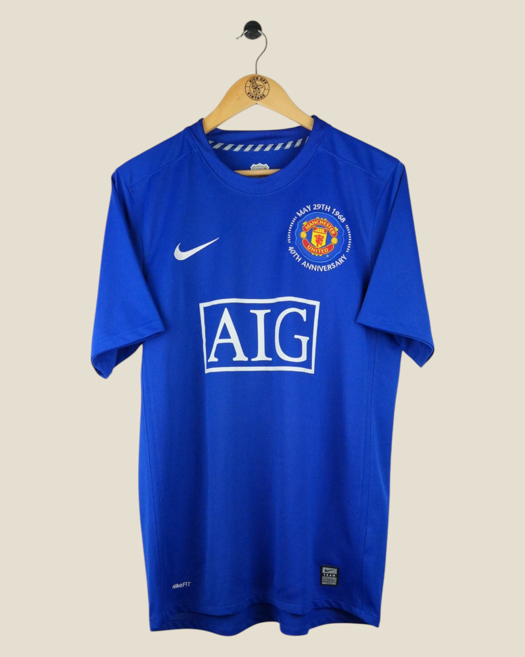 MANCHESTER UNITED 2008/09 RONALDO THIRD SHIRT (M) NIKE
