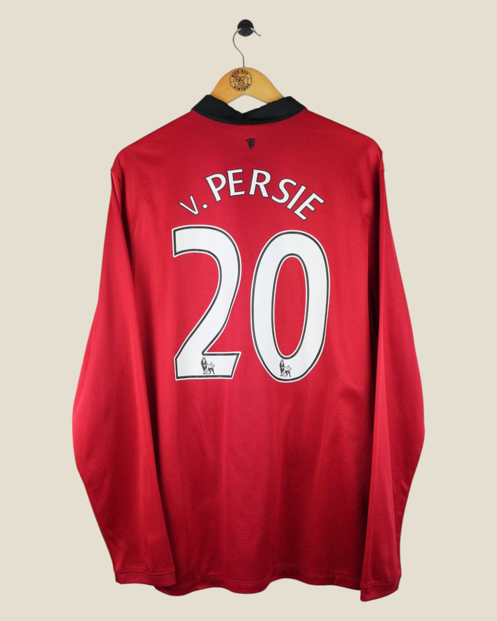 MANCHESTER UNITED 2013/14 VAN PERSIE HOME SHIRT L/S (XL) NIKE