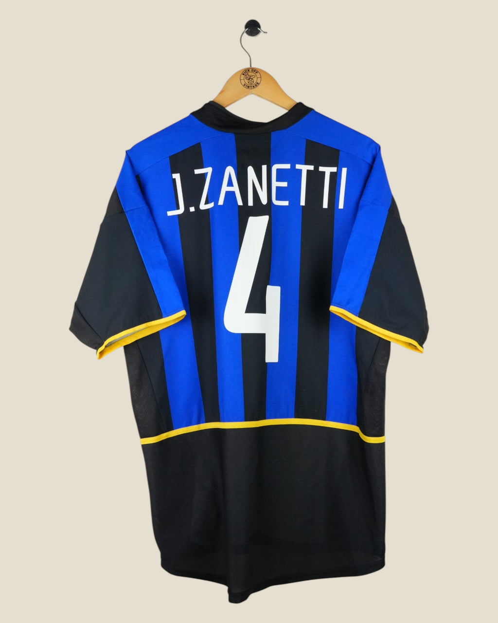 INTER MILAN 2002/03 ZANETTI HOME SHIRT (L) NIKE