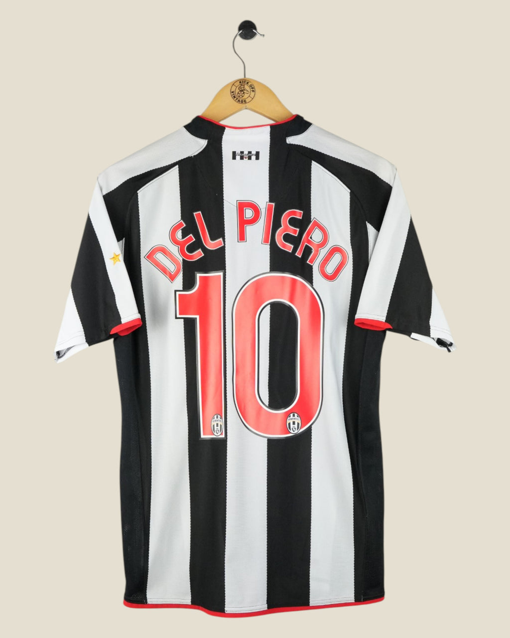 JUVENTUS 2007/08 DEL PIERO HOME SHIRT (M) NIKE