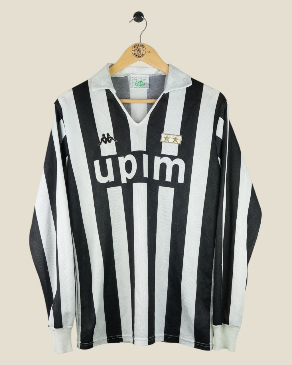 JUVENTUS 1989/90 HOME SHIRT L/S (M) KAPPA