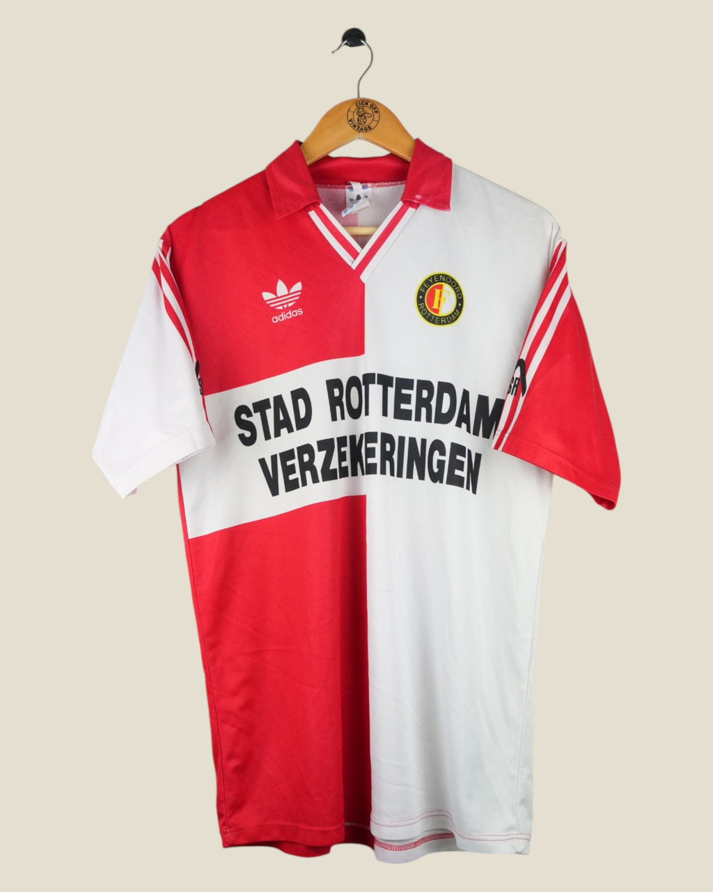 FEYENOORD 1992/94 HOME SHIRT (L) ADIDAS