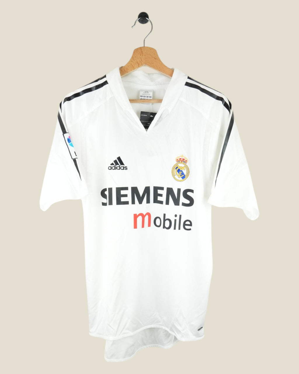 REAL MADRID 2004/05 RONALDO HOME SHIRT BNWT (S) ADIDAS