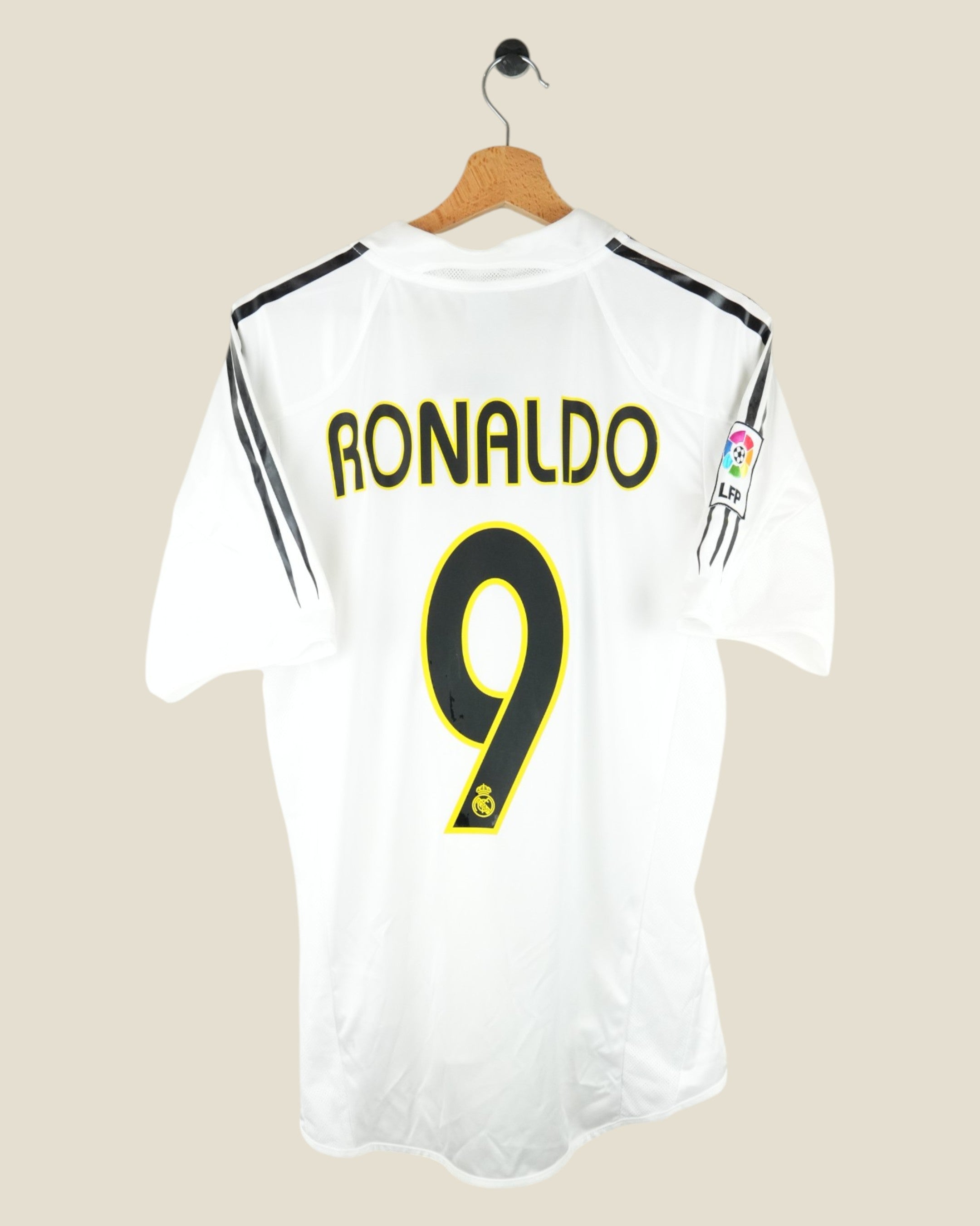 REAL MADRID 2004/05 RONALDO HOME SHIRT BNWT (S) ADIDAS