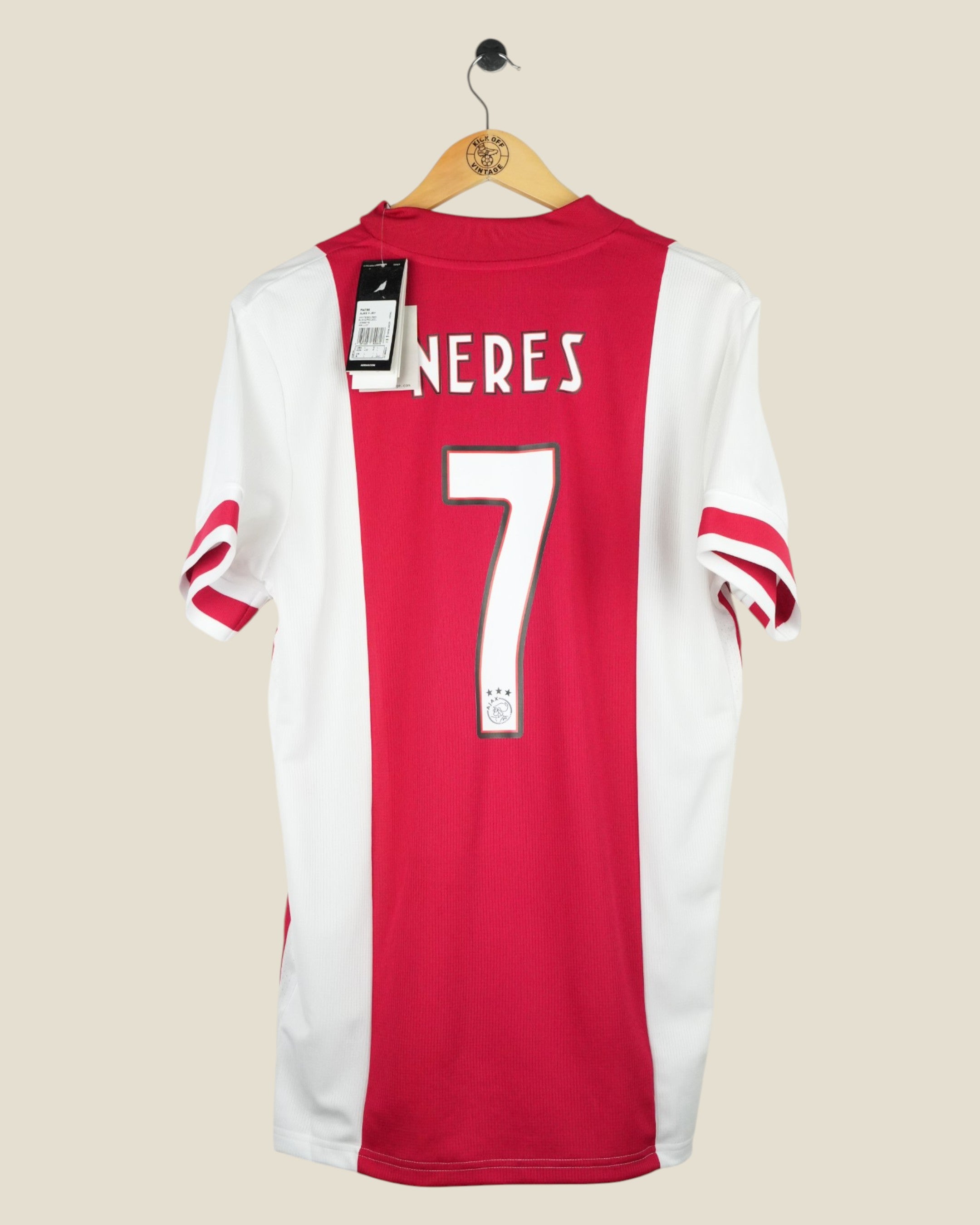 AJAX 2020/21 NERES HOME SHIRT BNWT (L) ADIDAS