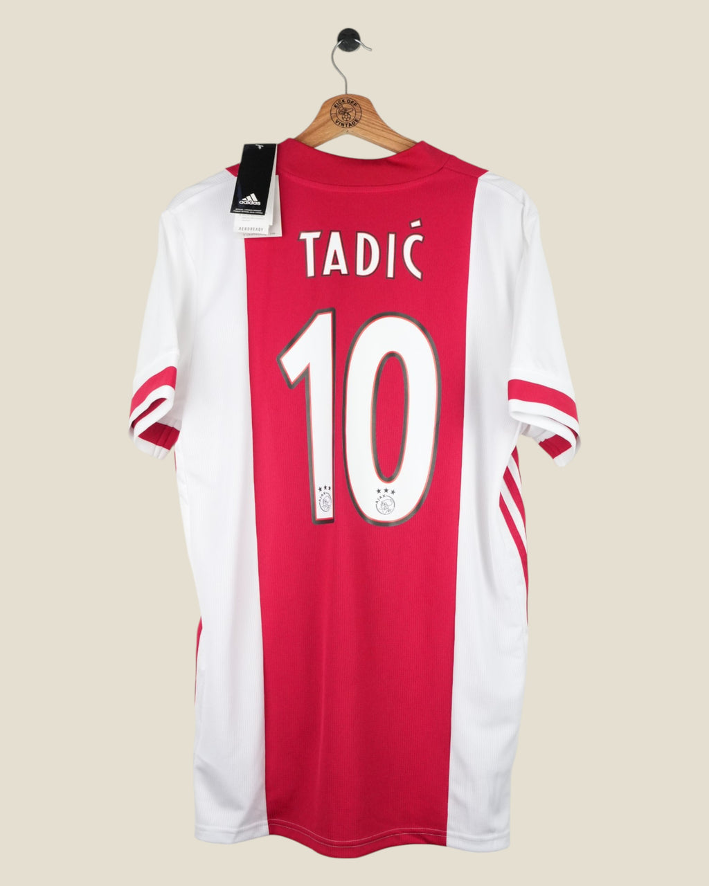 AJAX 2020/21 TADIC HOME SHIRT BNWT (L) ADIDAS