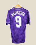 FIORENTINA 1992/93 BATISTUTA HOME SHIRT (M) LOTTO