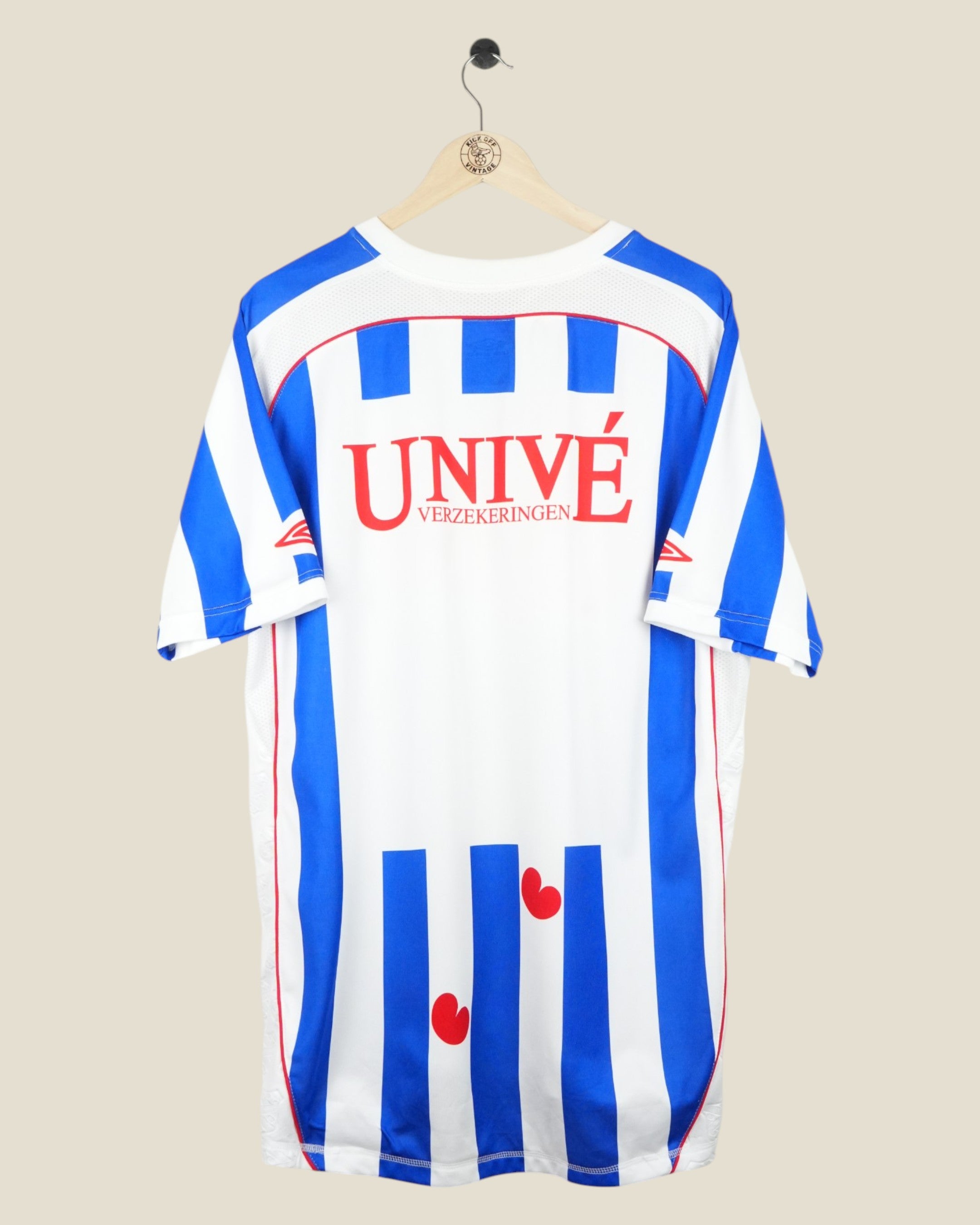 HEERENVEEN 2007/08 HOME SHIRT (XXL) UMBRO